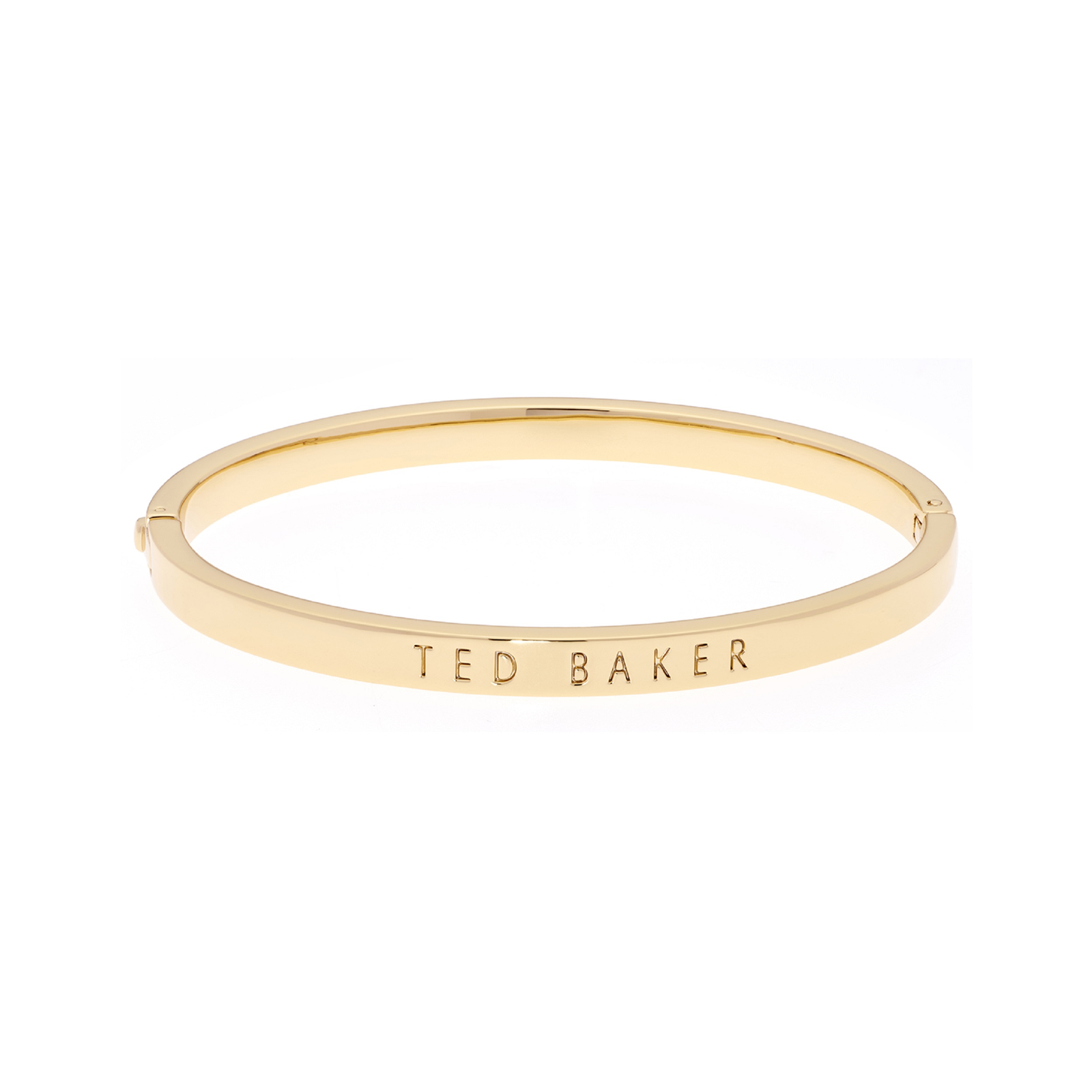 Our Ultimate Ted Baker Gold Coloured Clemina Hinged Bangle Reviews ...