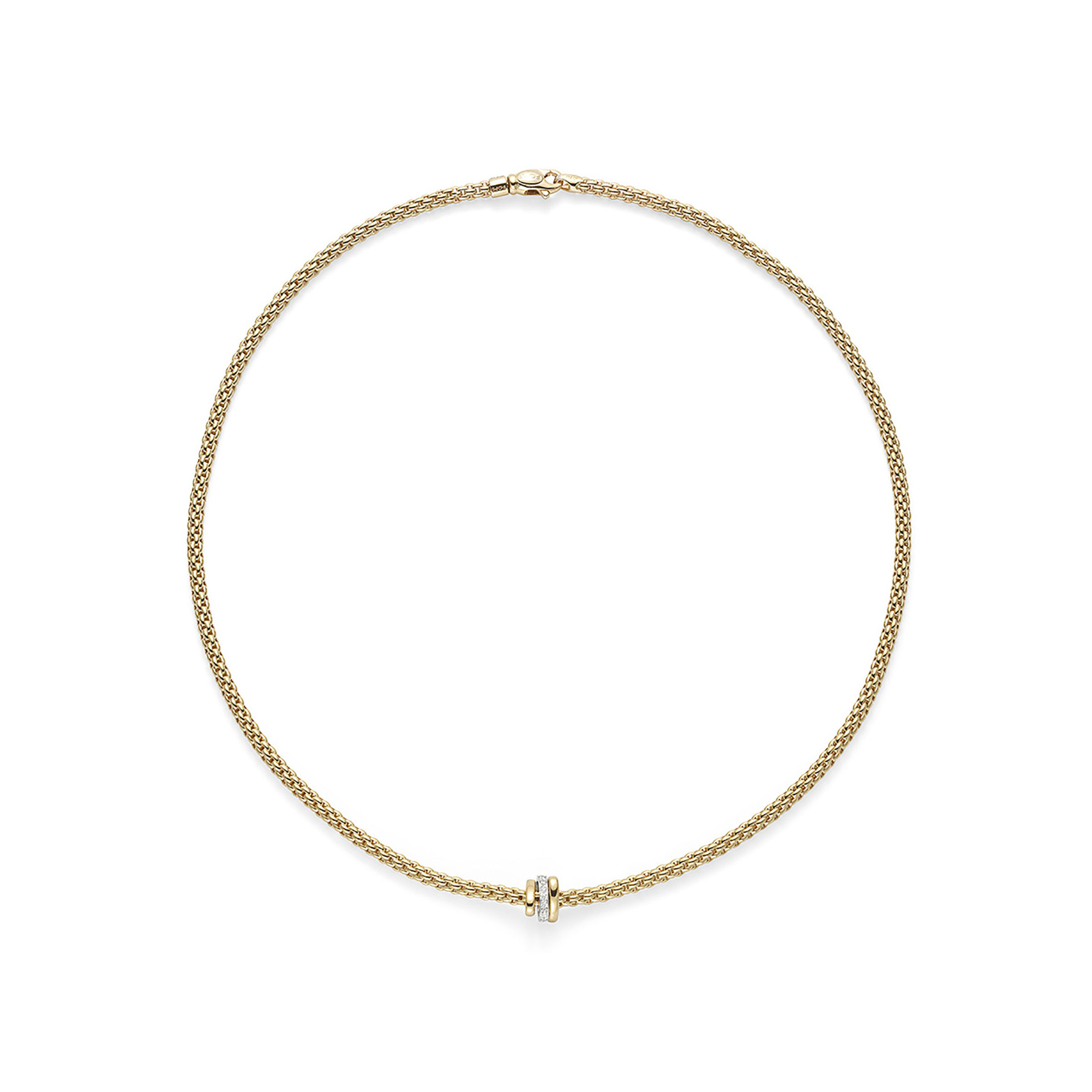 Fope 18ct Yellow Gold Flex'it Prima Necklace Reviews