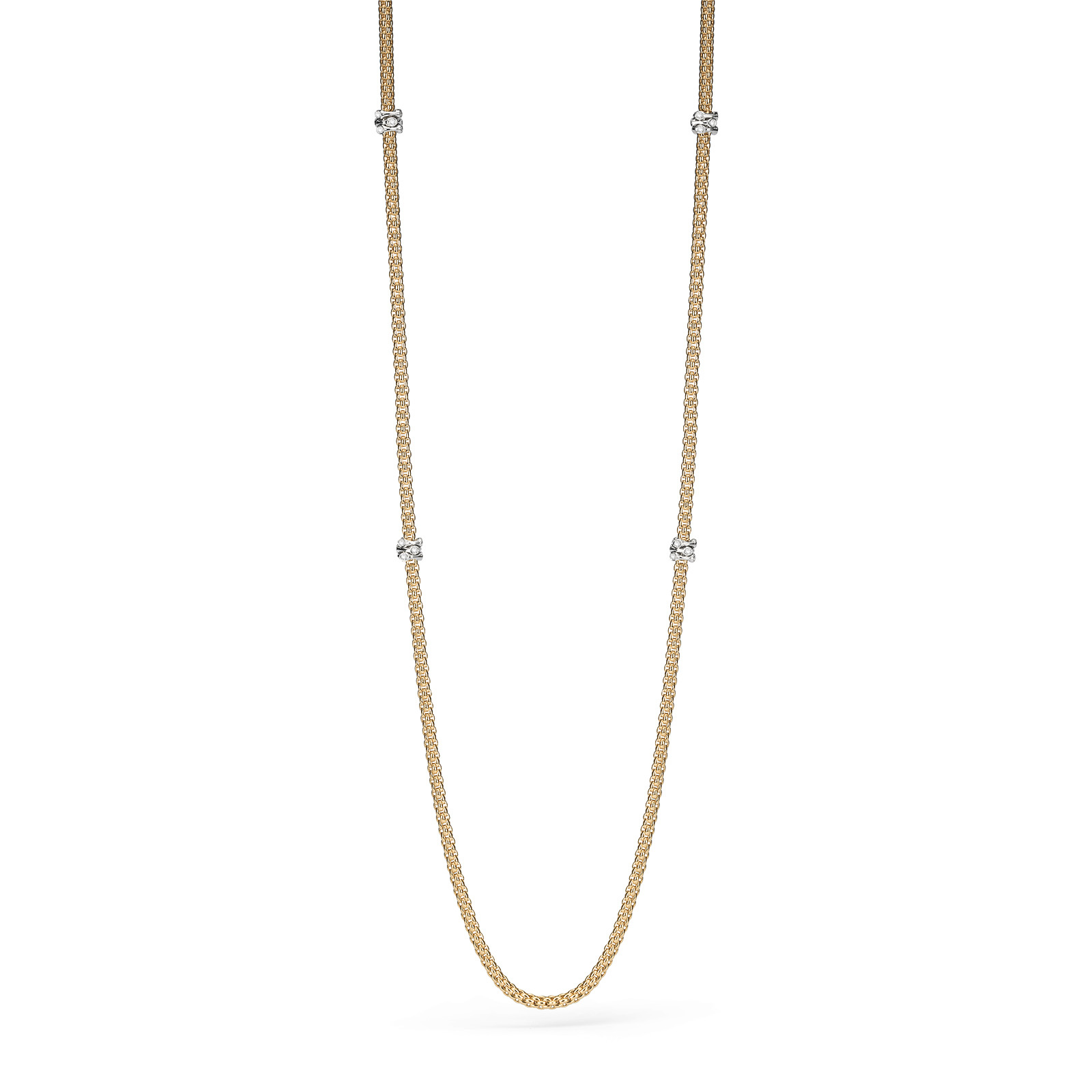 Fope Flex'it Prima Yellow Gold Diamond Long Necklace Reviews