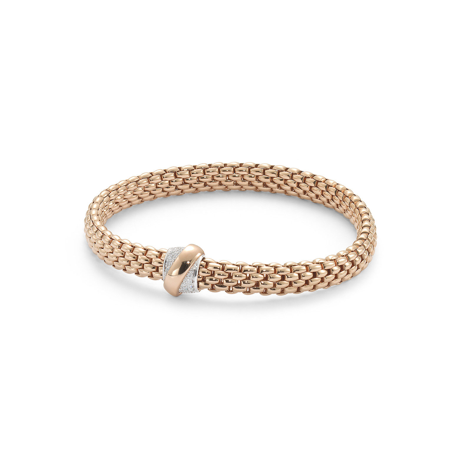 Fope Flex'it Vendome Rose Gold Diamond Bracelet Reviews