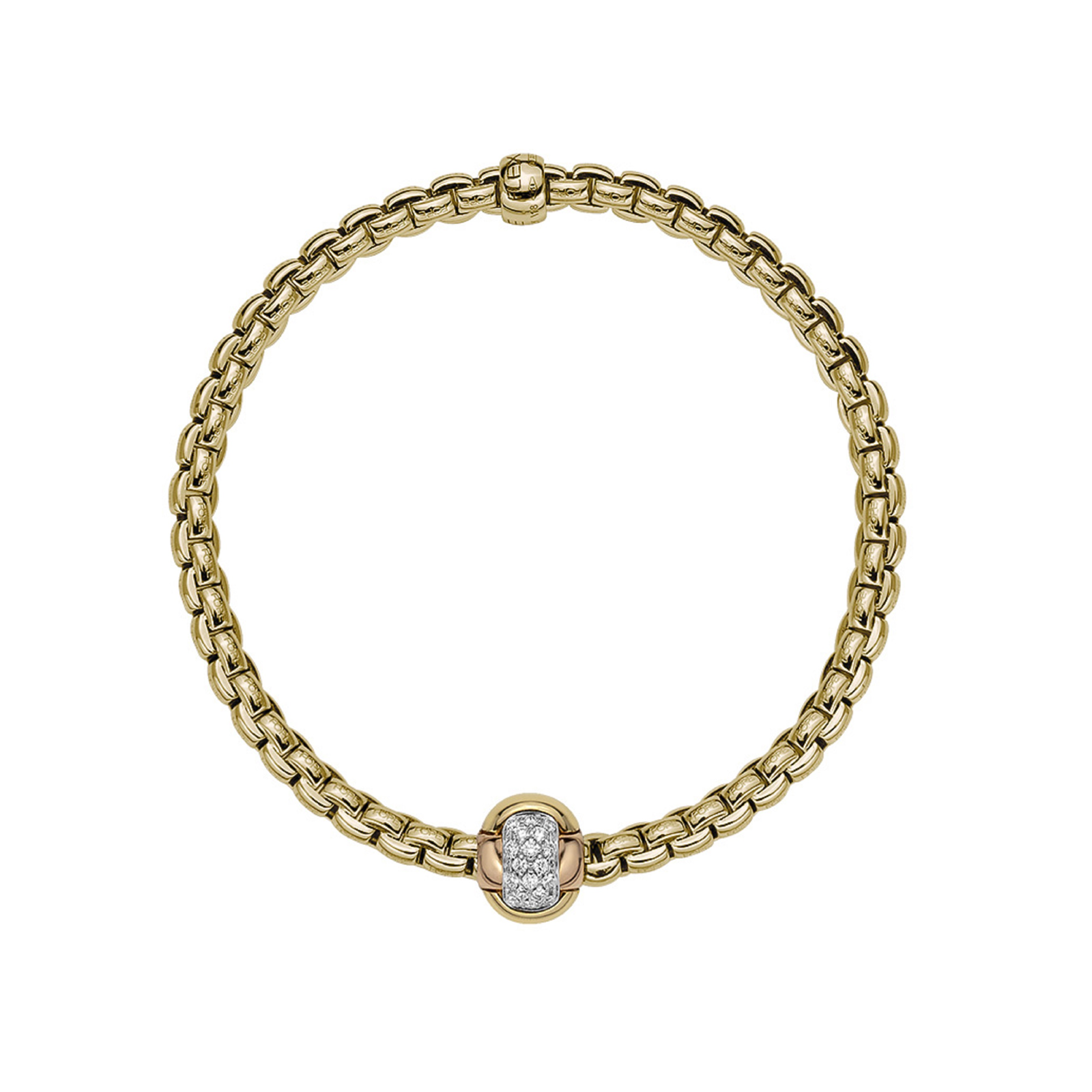 Fope 18ct Yellow Gold Eka Tiny Diamond Bracelet Review