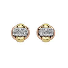 14k Tiny Diamond Prong Studs Kestrel