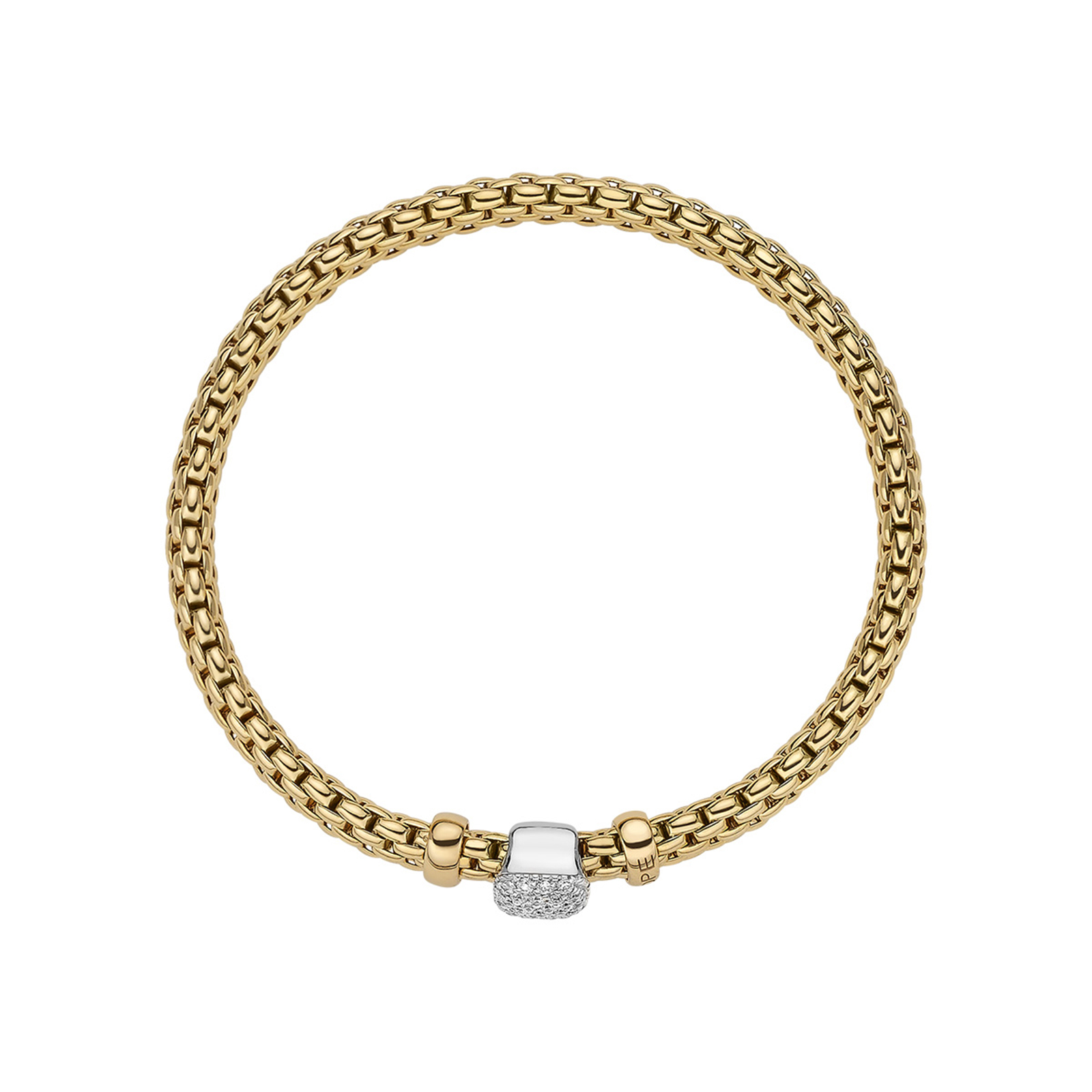 Fope 18ct Yellow & White Gold Flex'it Vendome Bracelet Review