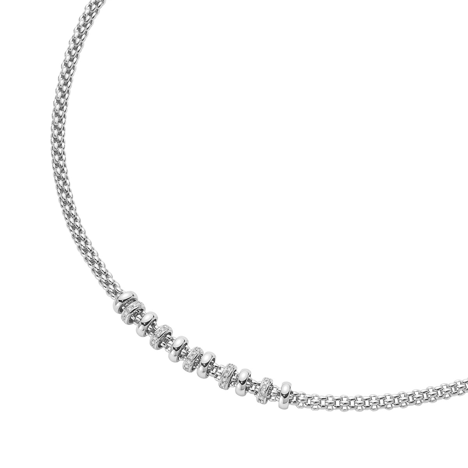 Fope 18ct White Gold Flex'it Solo Necklace Reviews