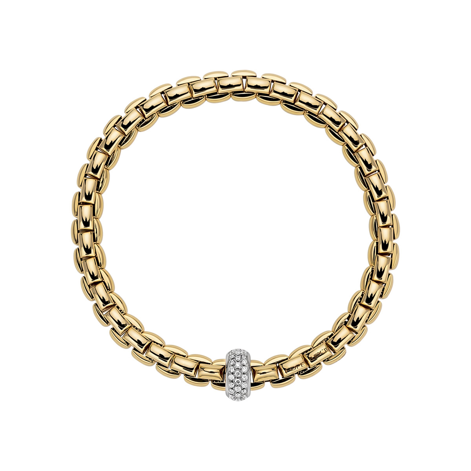 Fope 18ct Yellow & White Gold Flex'it Bracelet Review