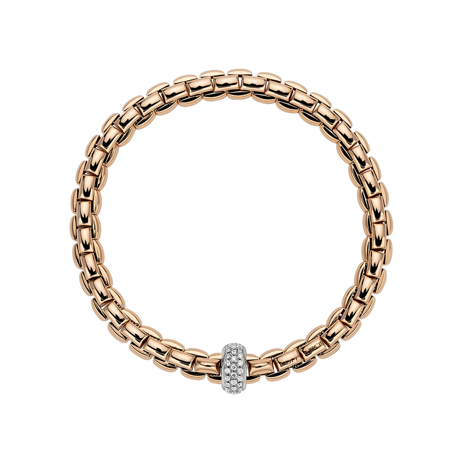 Fope 18ct Rose & White Gold Flext'it Bracelet Review