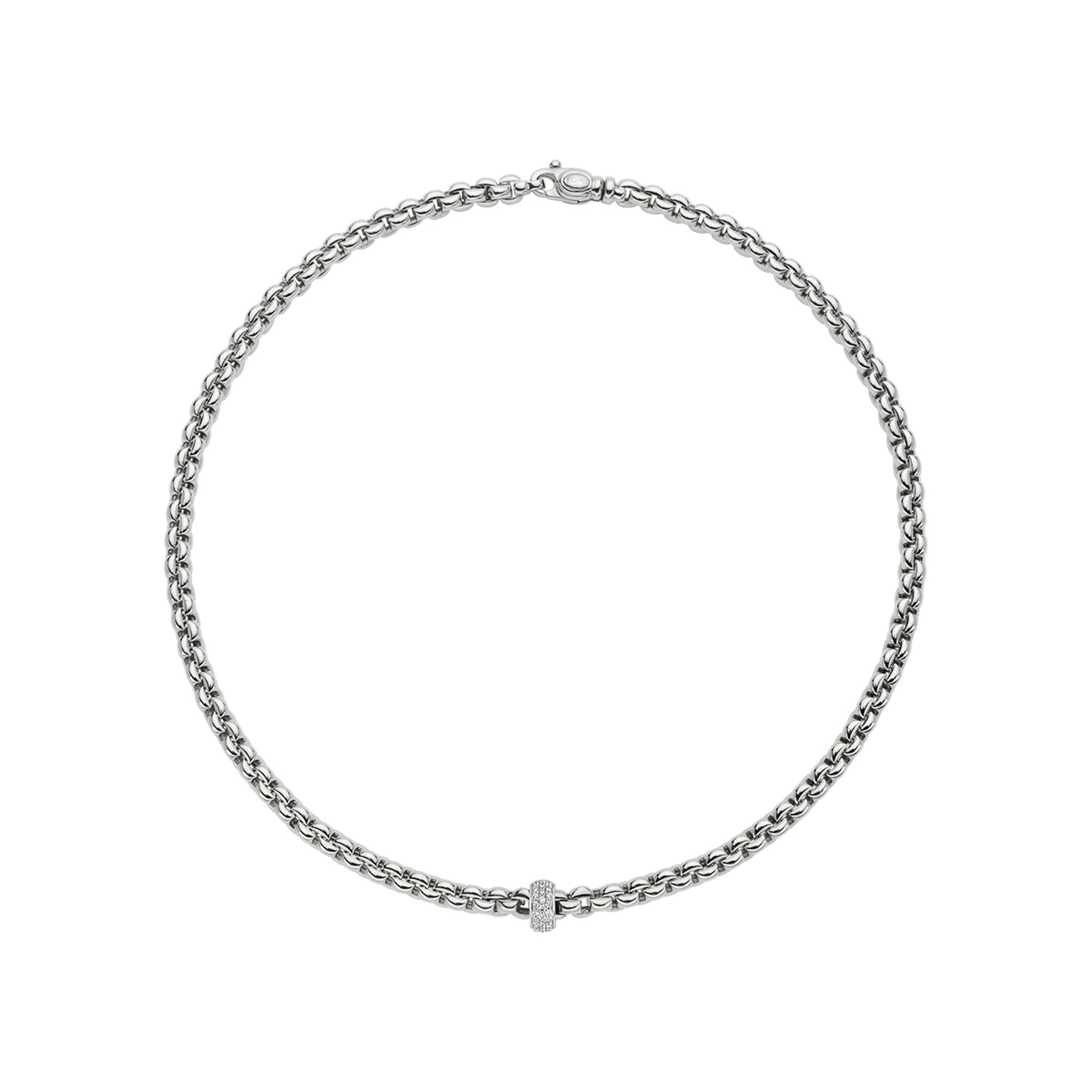 Fope 18ct White Gold Eka Necklace Reviews