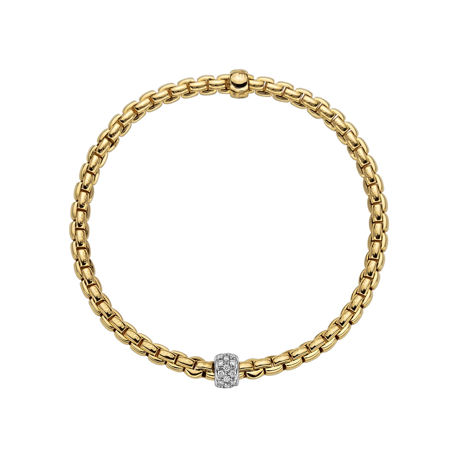 Fope 18ct Rose & White Gold EKA Tiny Bracelet Review