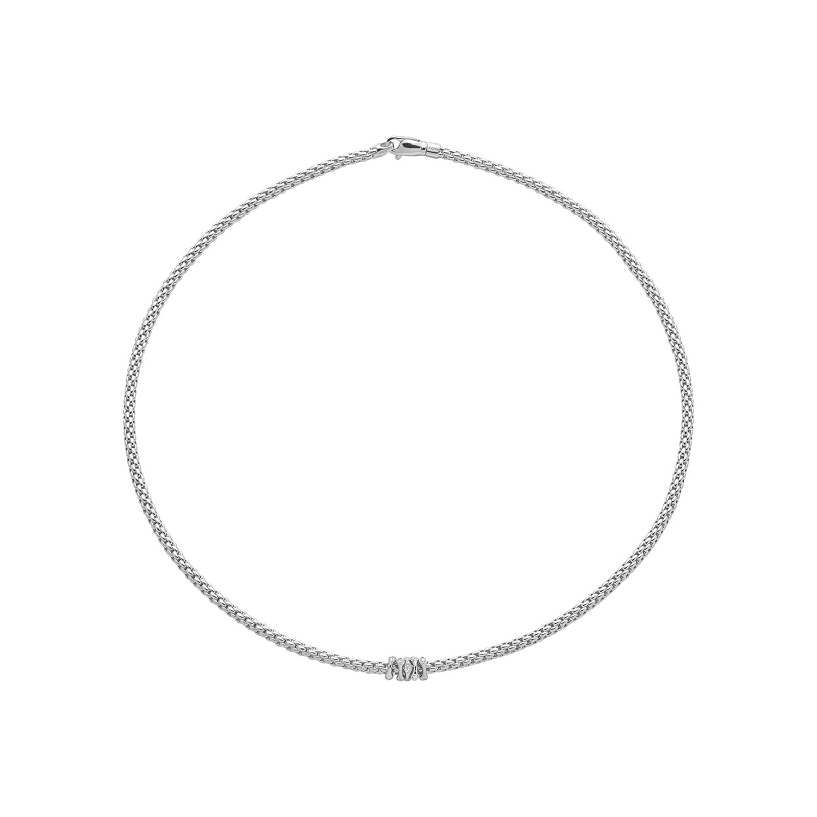 Fope 18ct White Gold Flex'it Prima Necklace Reviews