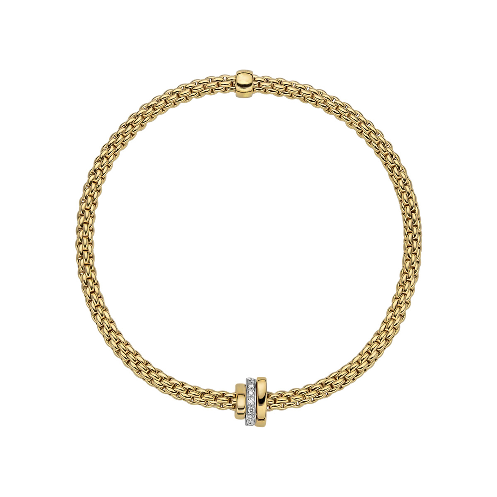 Fope 18ct Yellow & White Gold Flex'it Prima Bracelet Review