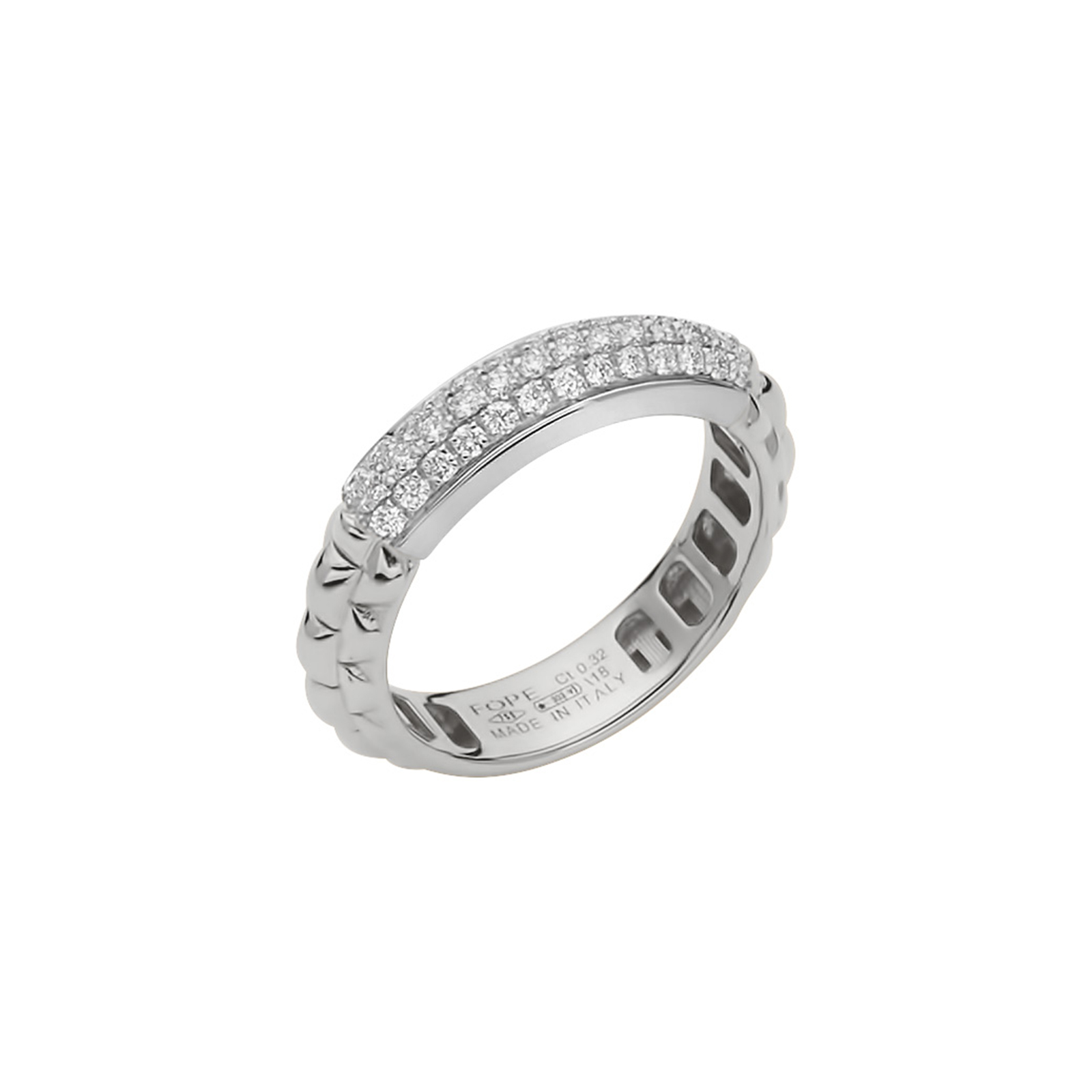 Fope 18ct White Gold Eka Ring Reviews