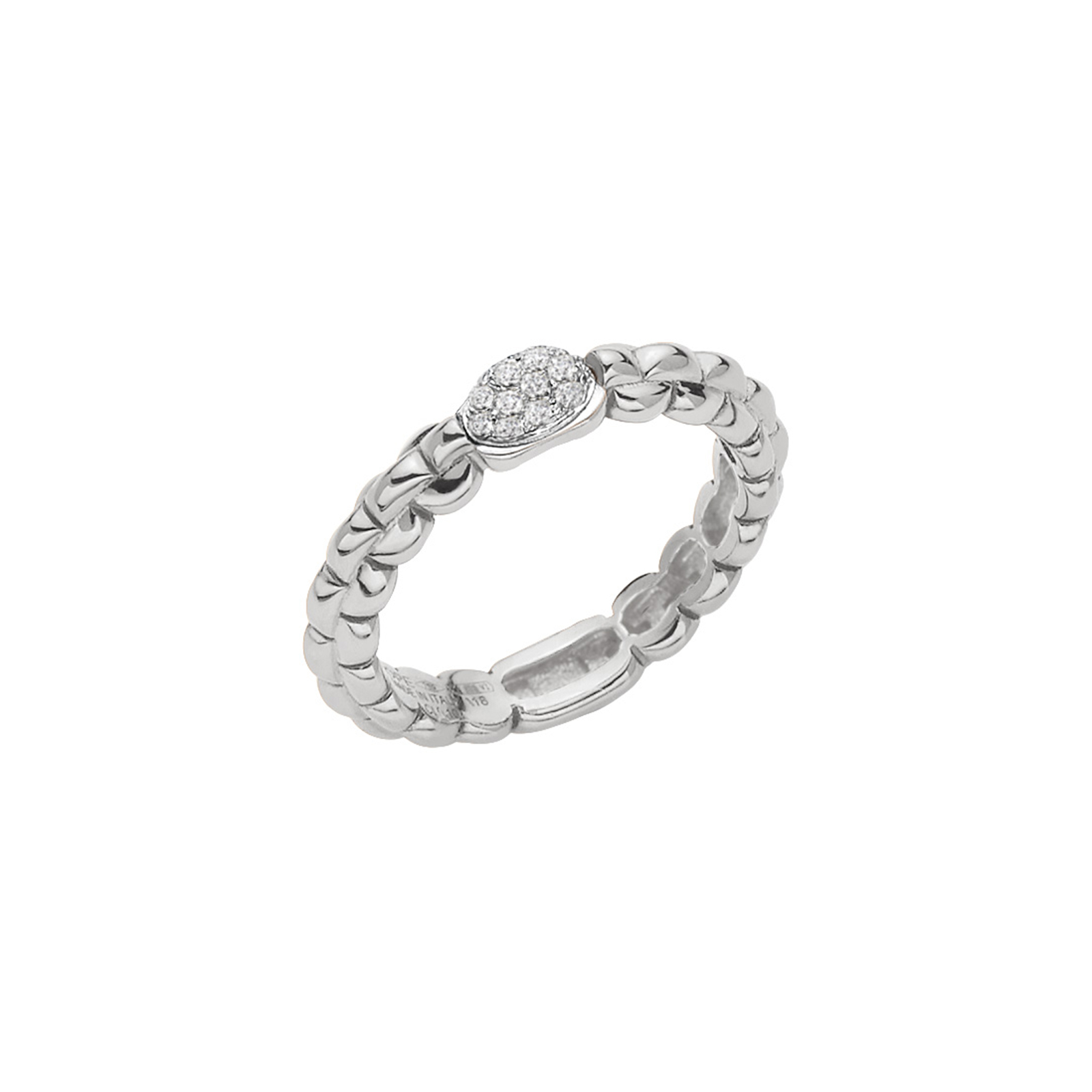 Fope 18ct White Gold Flex'it Eka Tiny Ring Reviews