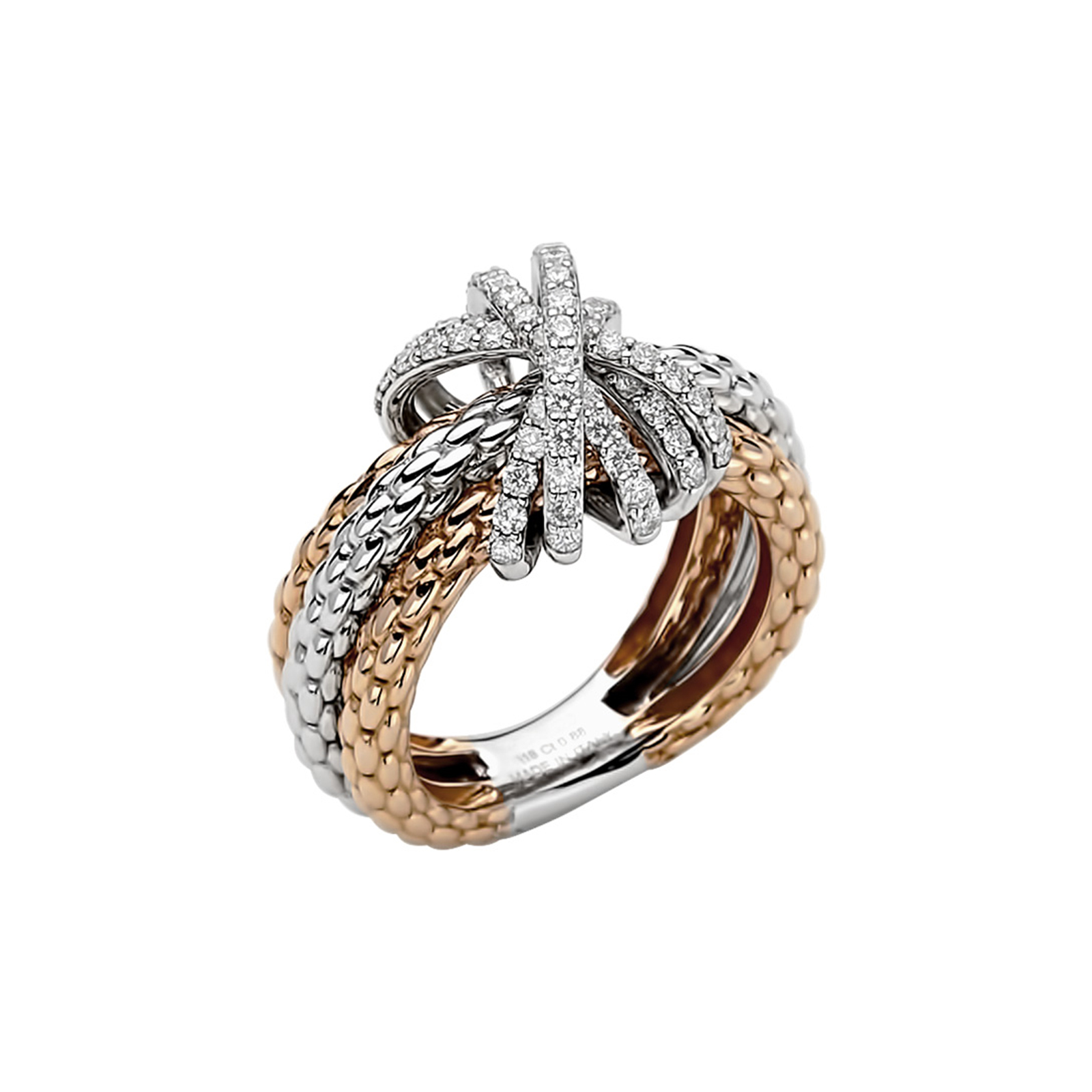 Fope 18ct Rose & White Gold MiaLuce Ring Reviews