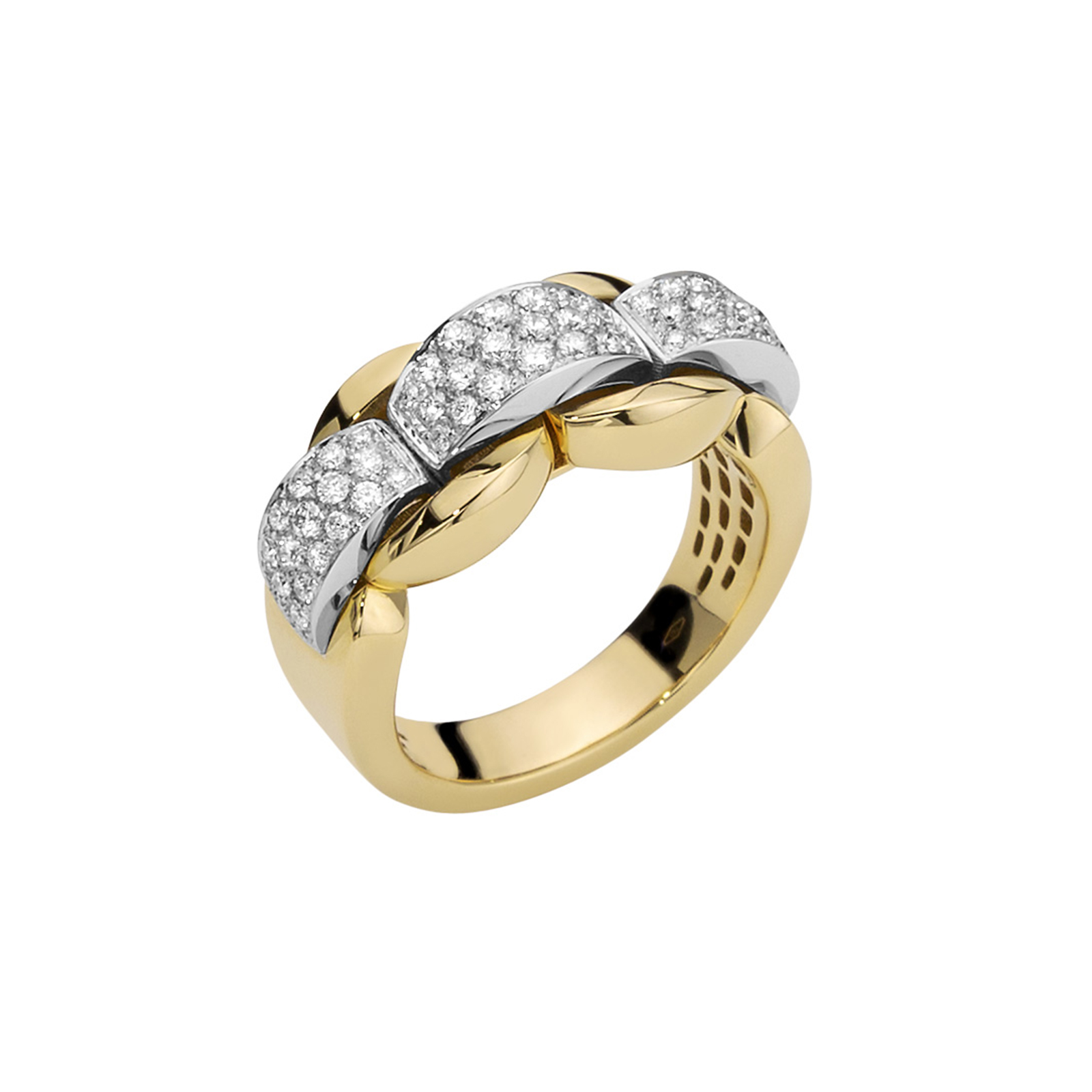 Fope 18ct Yellow & White Gold Nova Ring Reviews