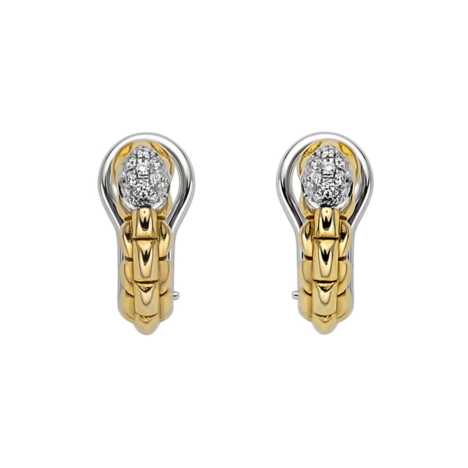 Fope 18ct Yellow & White Gold EKA Tiny Earrings Reviews