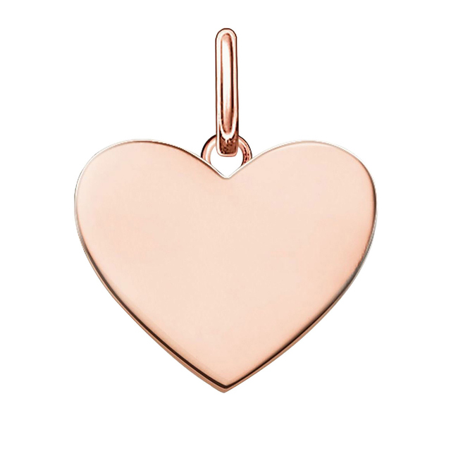 Thomas Sabo Love Coins Rose Gold Plated Engravable Heart Pendant Lbpe0002-415-12 Reviews