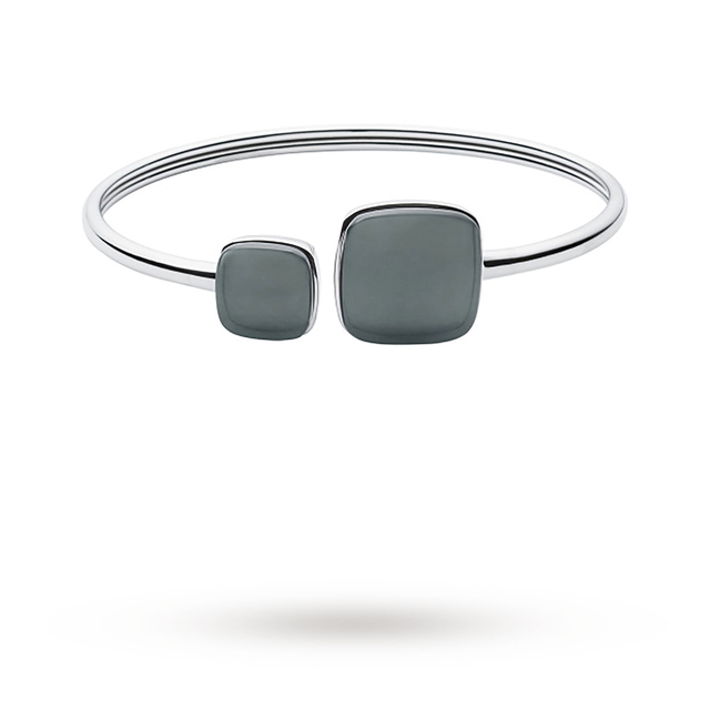 Skagen Sea Glass Silver-tone Bangle Reviews