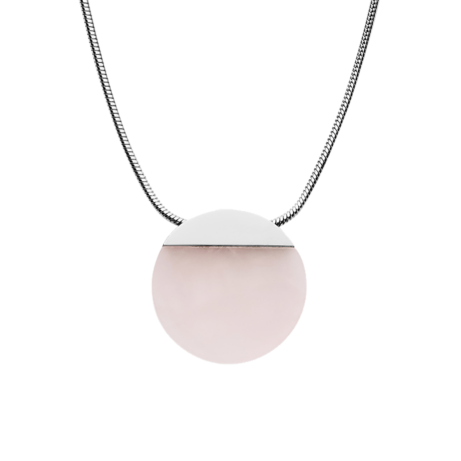 Skagen Ellen Rose Quartz Pendant Necklace Reviews