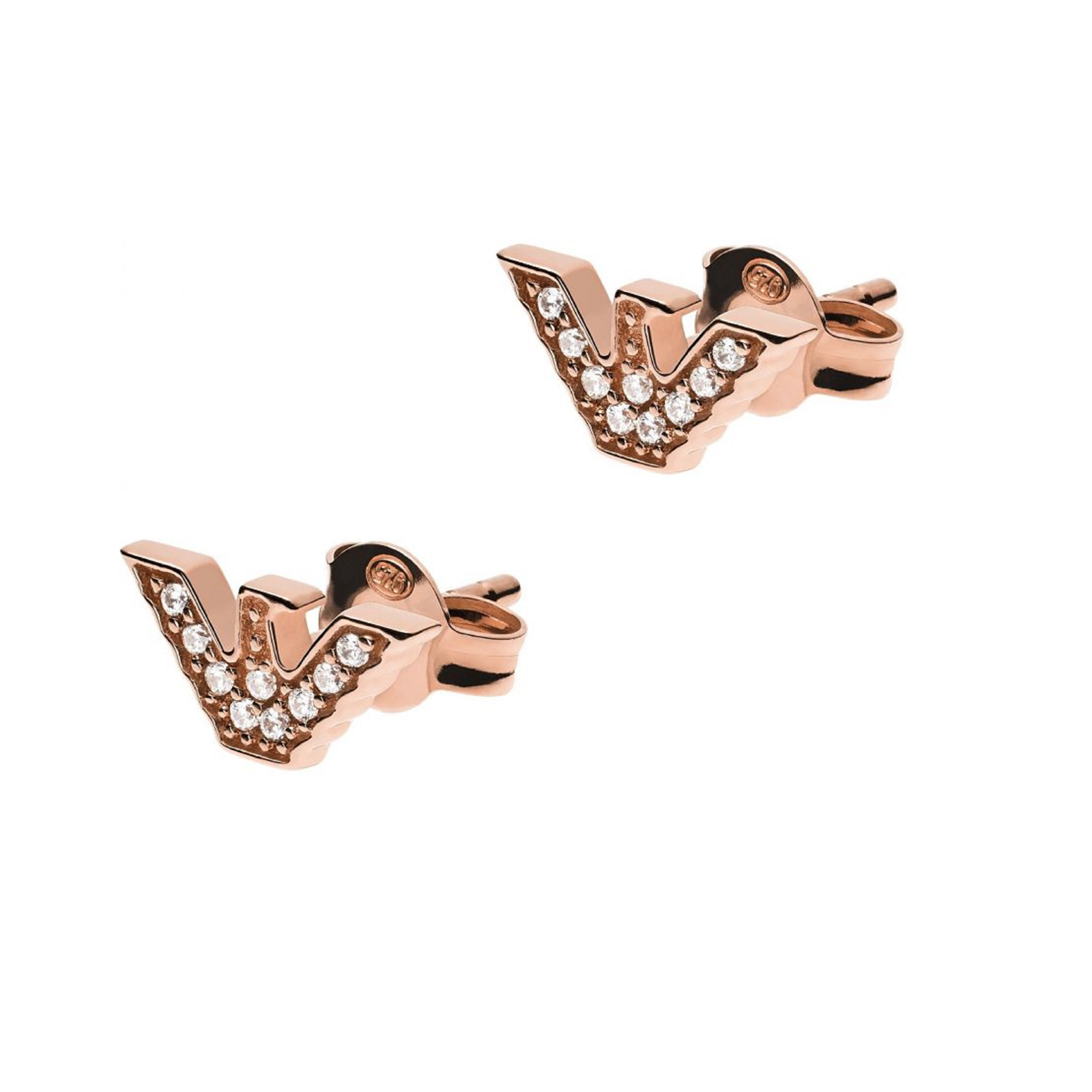 armani eagle stud earrings