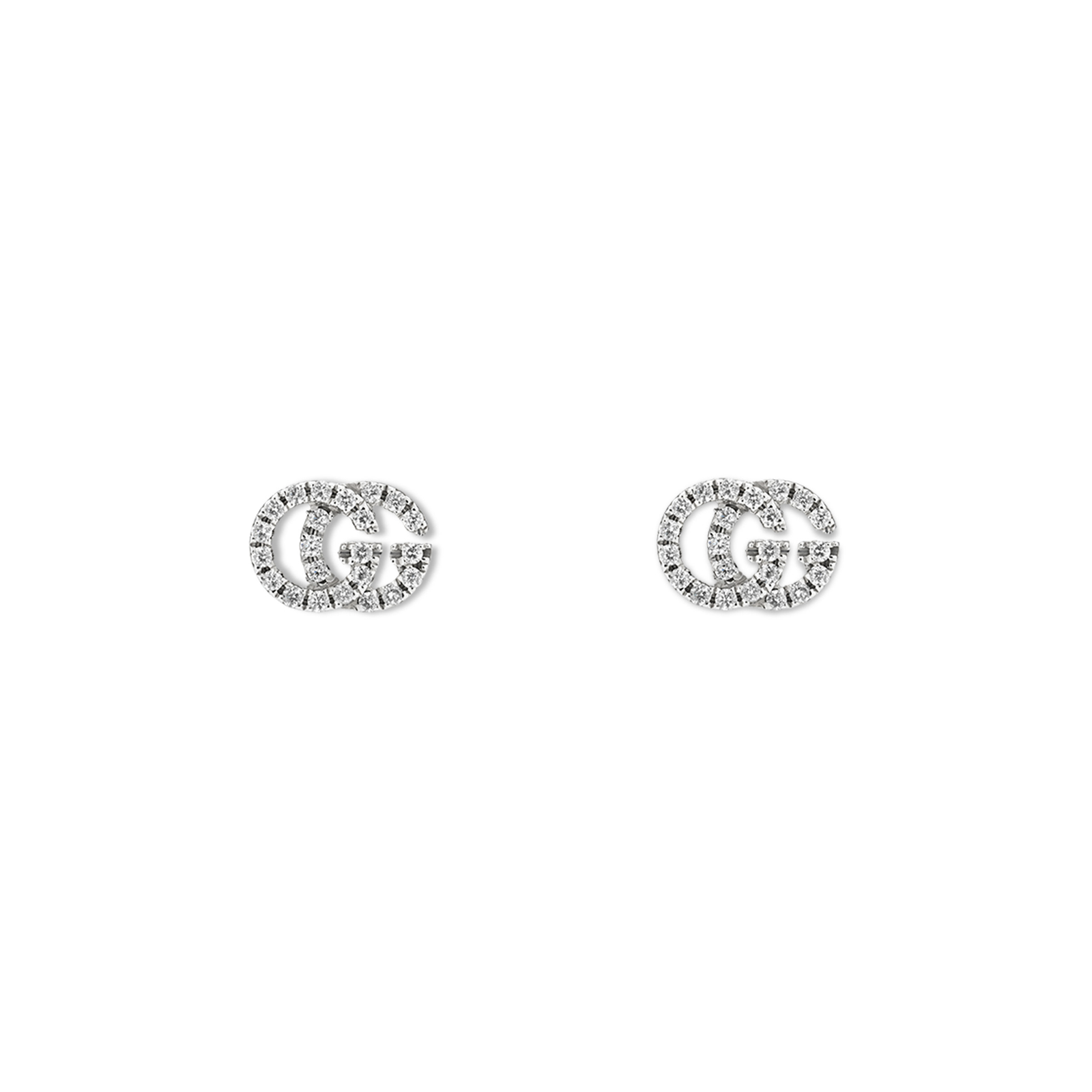 Gucci Running G Pave 18ct White Gold 