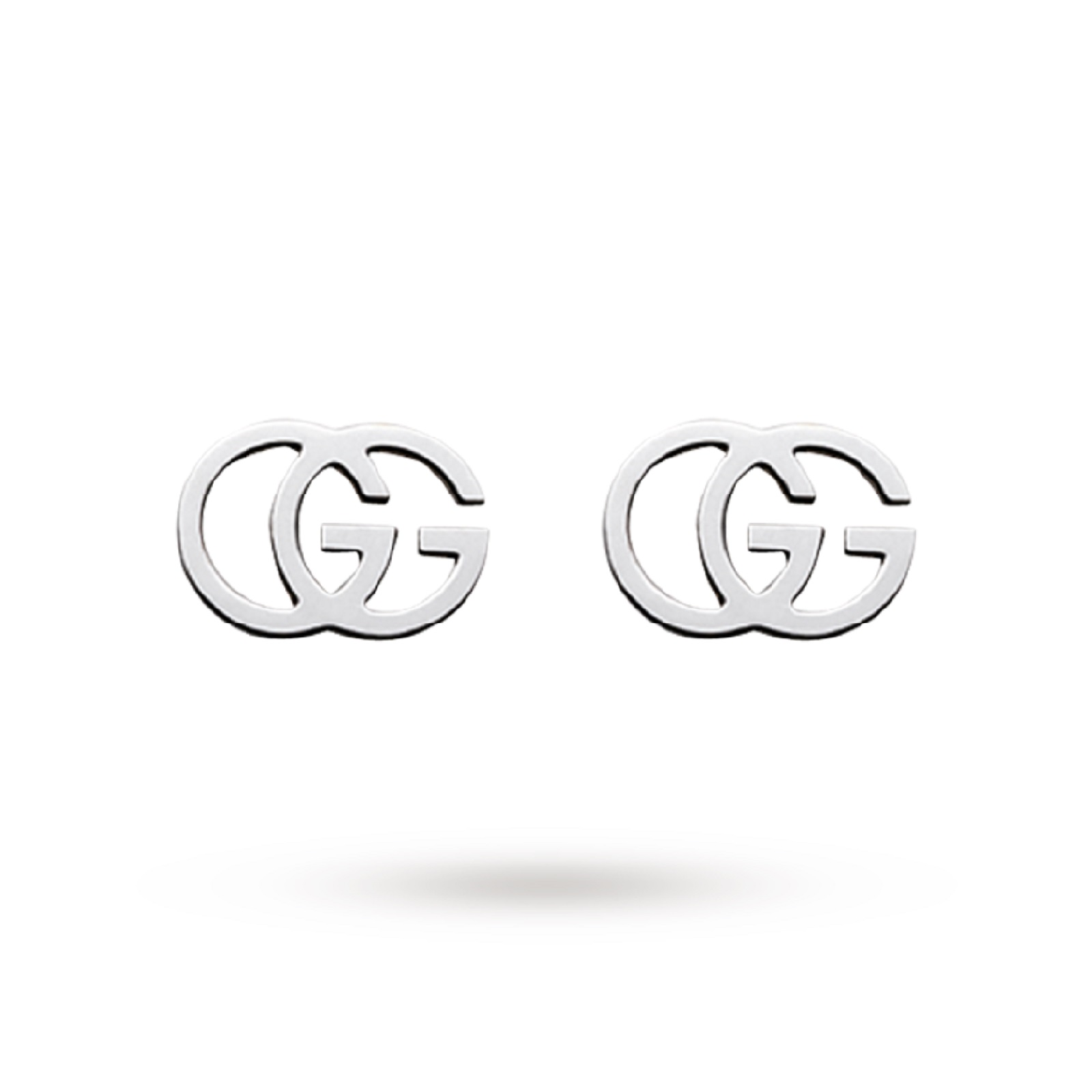 gucci gg earrings silver