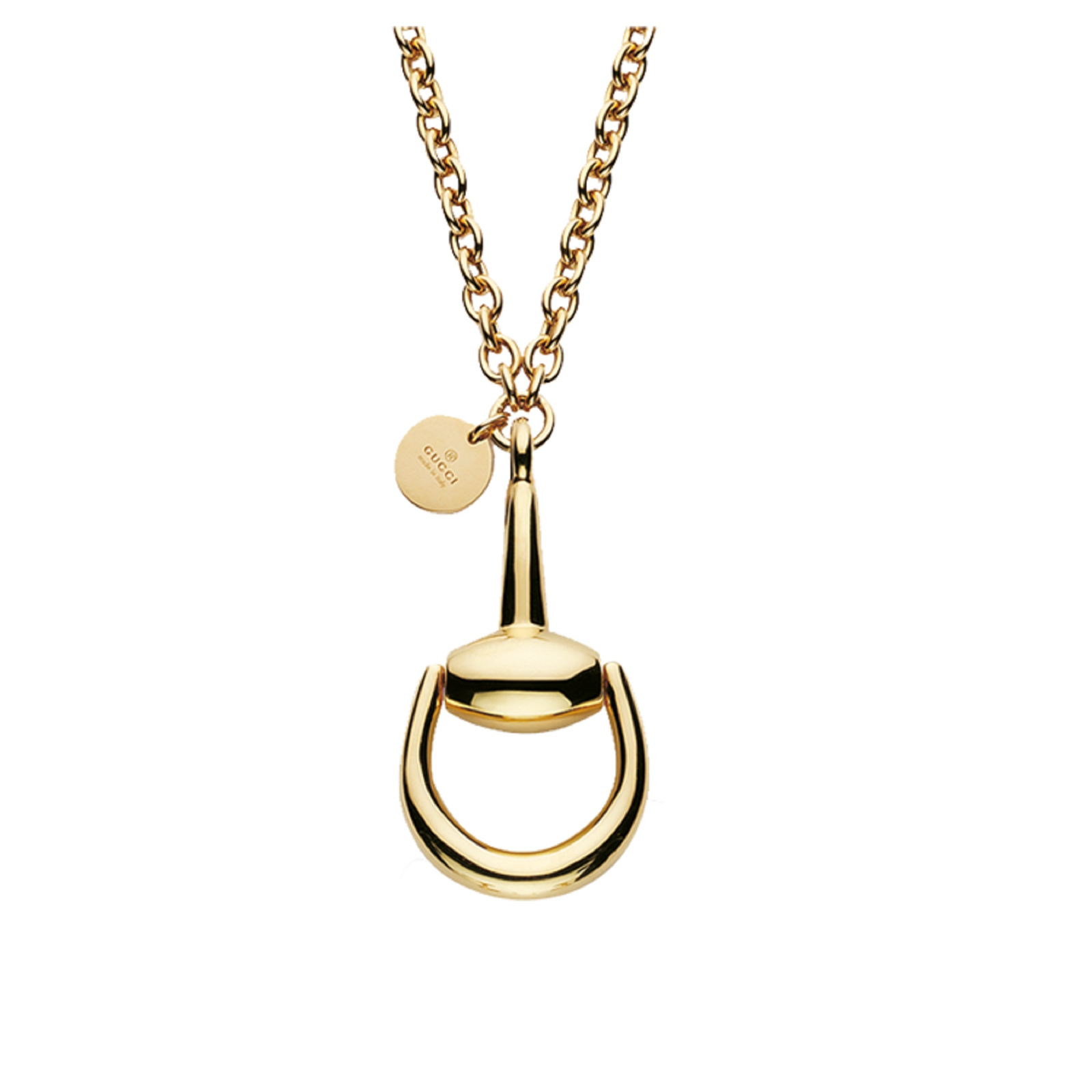 Gucci Horsebit 18ct Yellow Gold Necklace Necklaces Jewellery