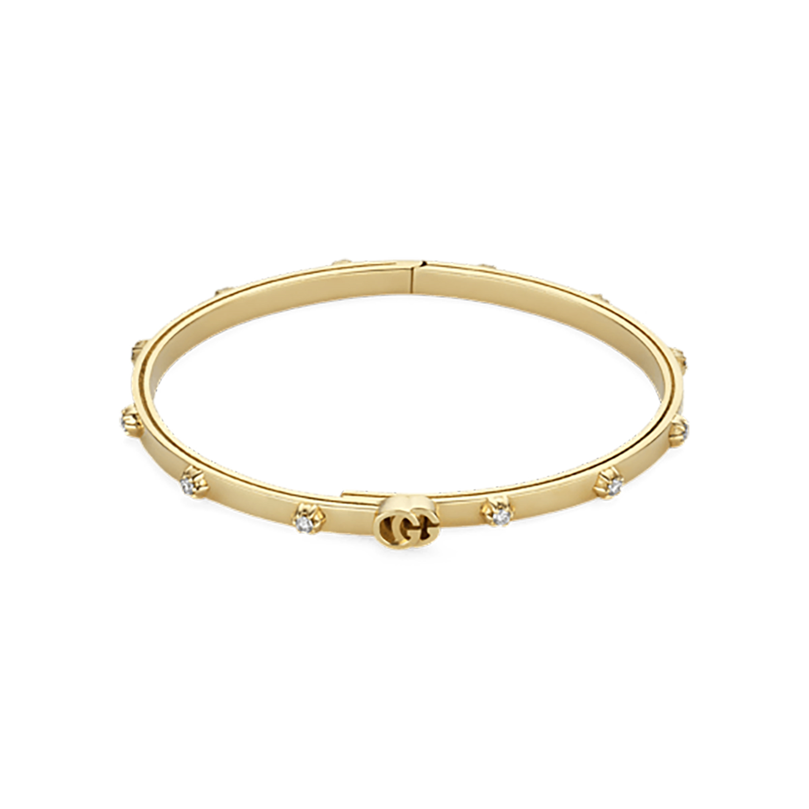 Gucci GG Running 18ct Yellow Gold 0.36ct Diamond Bangle Review