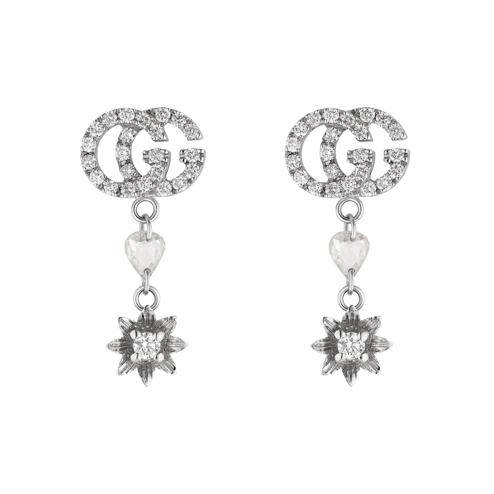 gucci earrings diamond