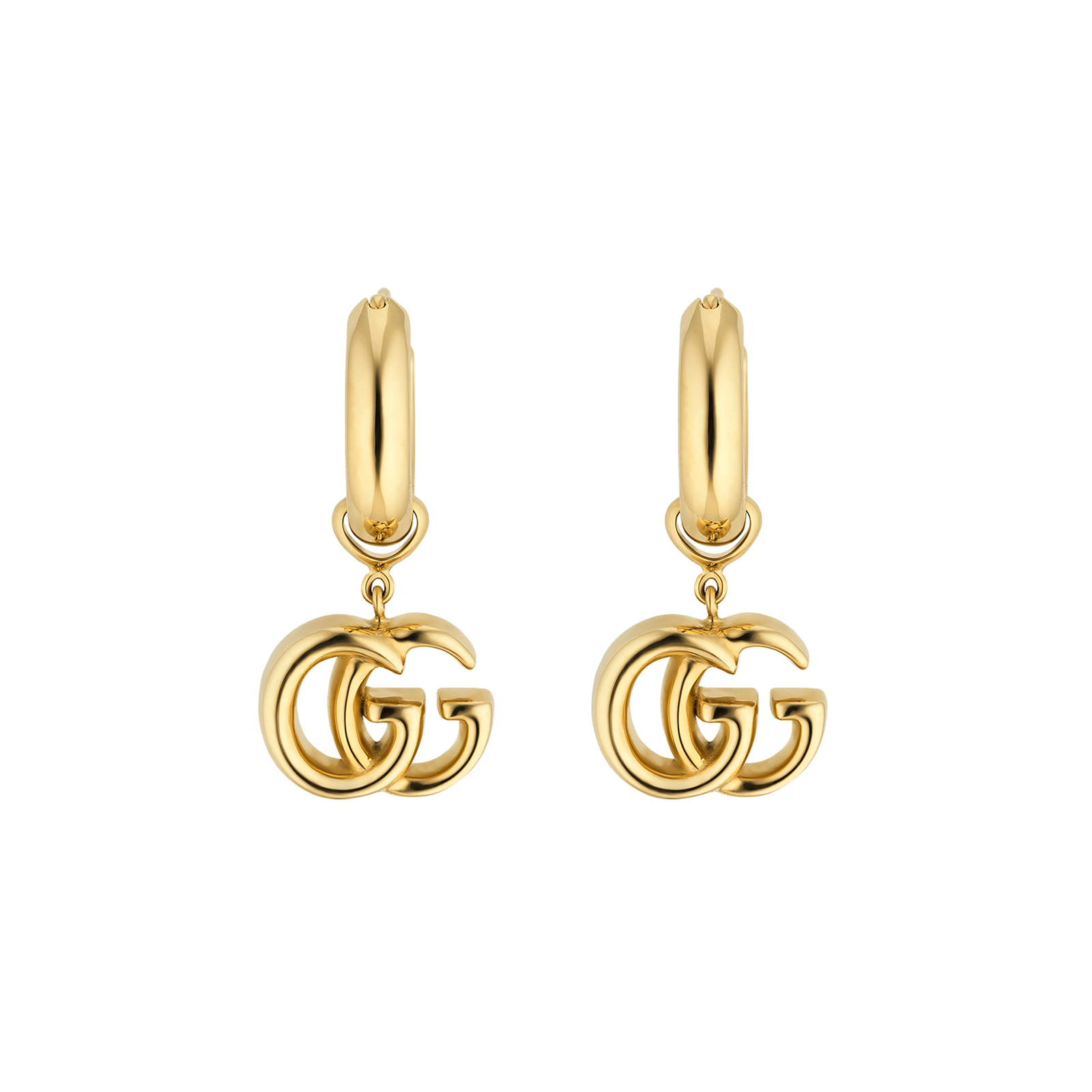 gucci gg earrings gold