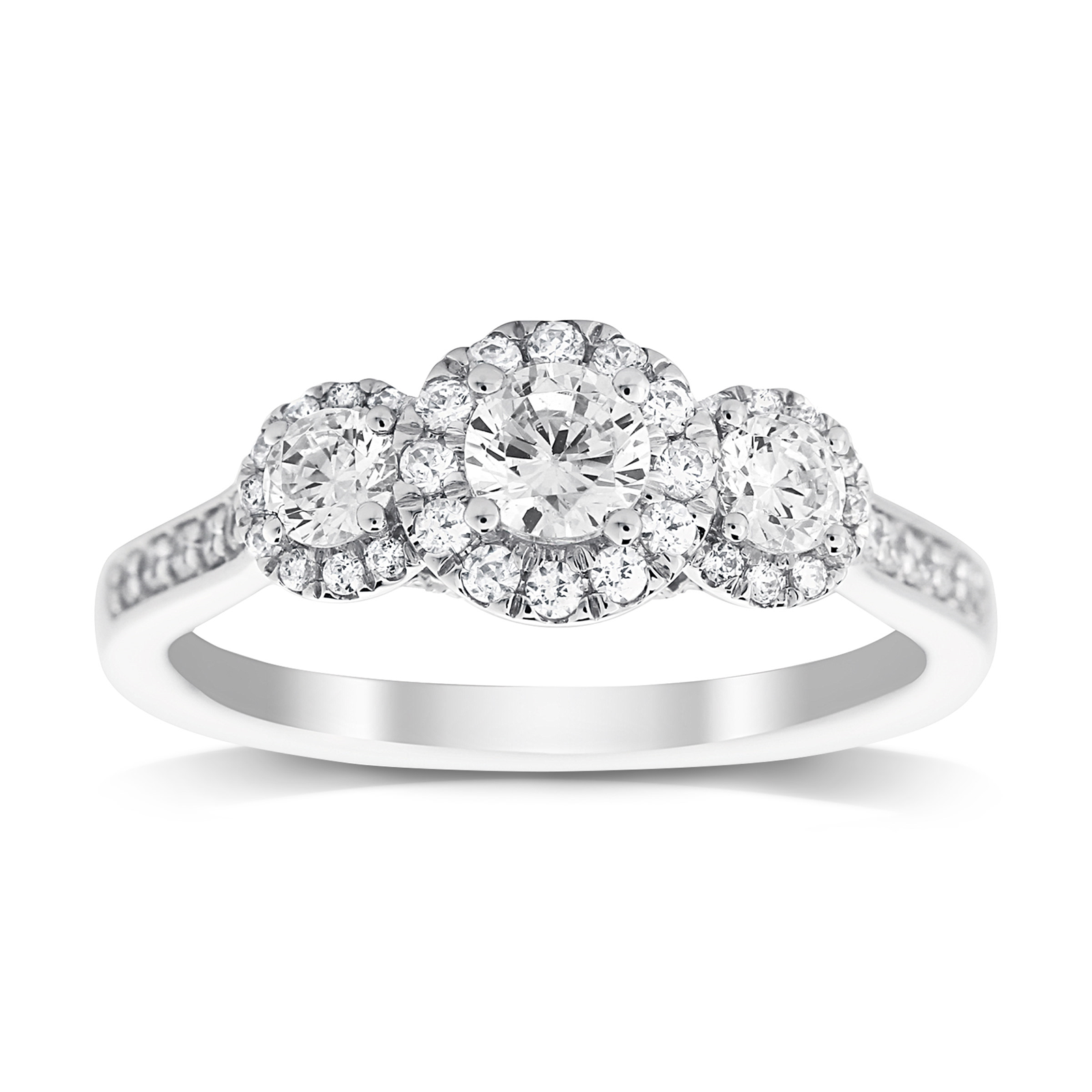 Jenny Packham Three Stone Brilliant Cut 0.80ct Diamond Ri ... Reviews