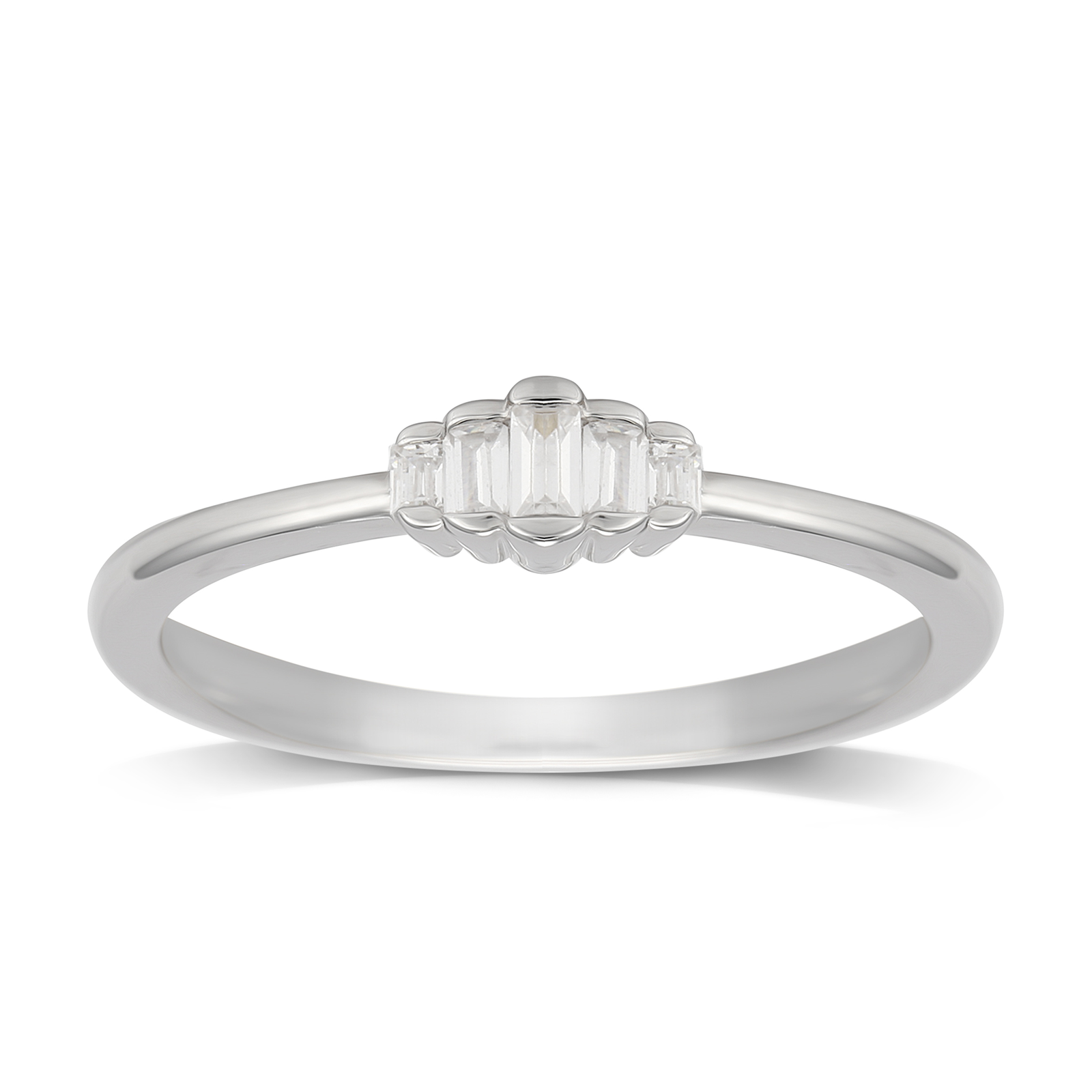 Jenny Packham 9ct White Gold 0.10ct Diamond Ring Reviews