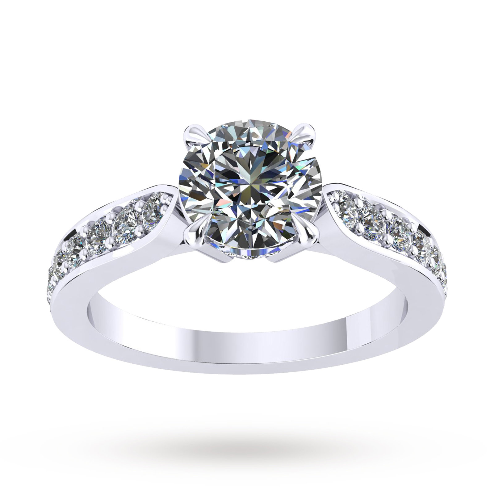 Mappin & Webb Boscobel Engagement Ring With Diamond Band ... Reviews