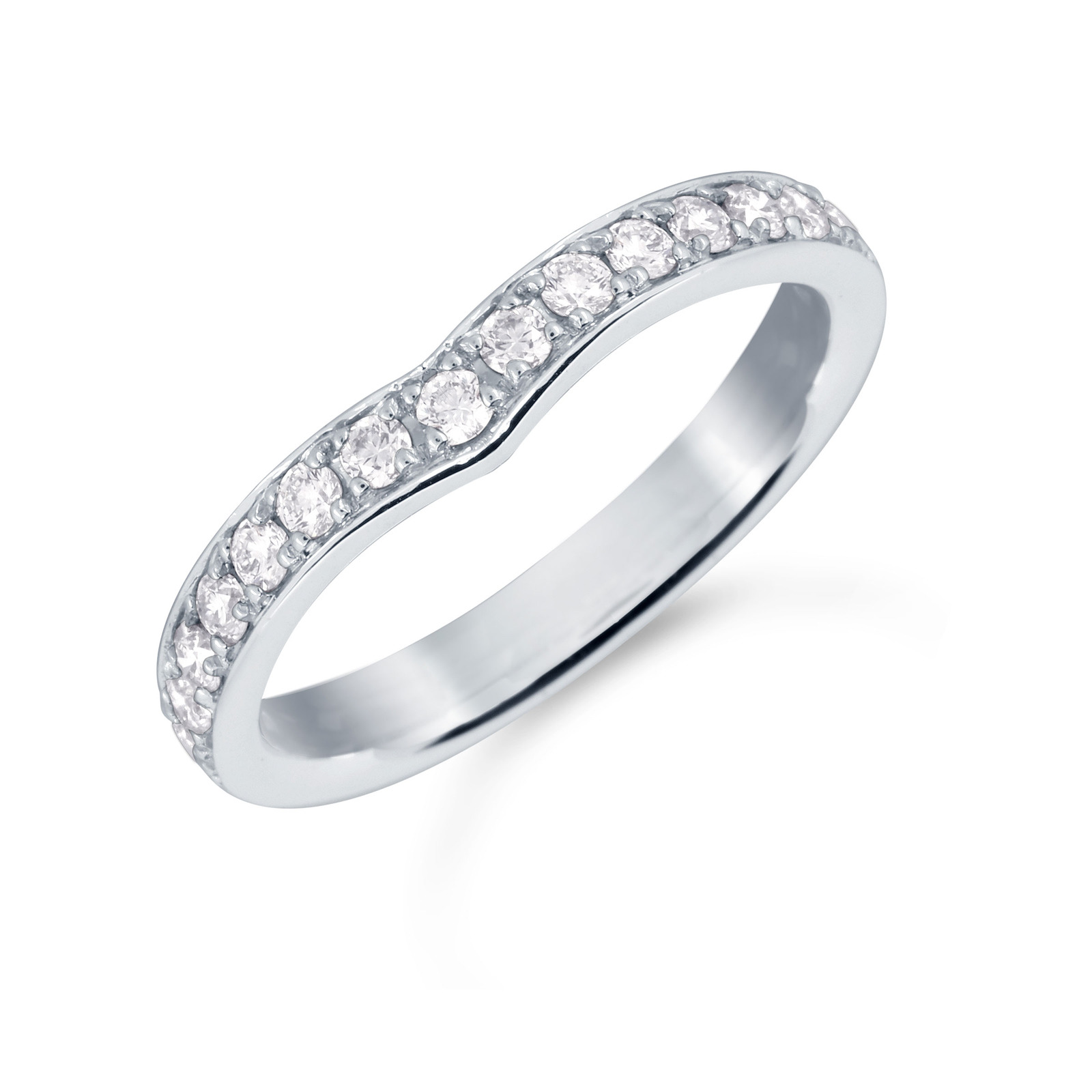 Mappin & Webb Platinum 0.37cttw Diamond Ena Harkness Wedding Ring Reviews