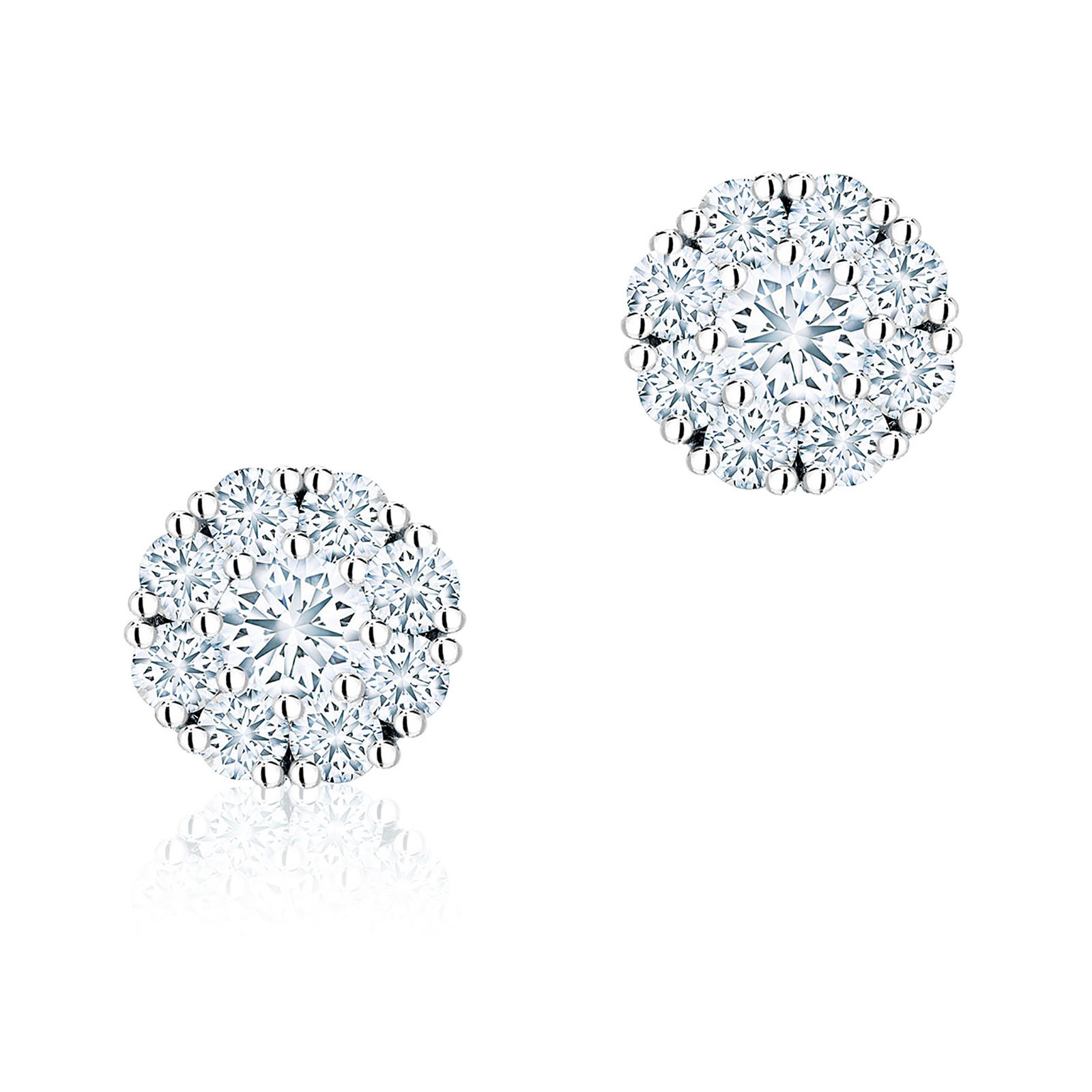 Birks Snowflake 0.43ct Diamond Cluster Stud Earrings Reviews