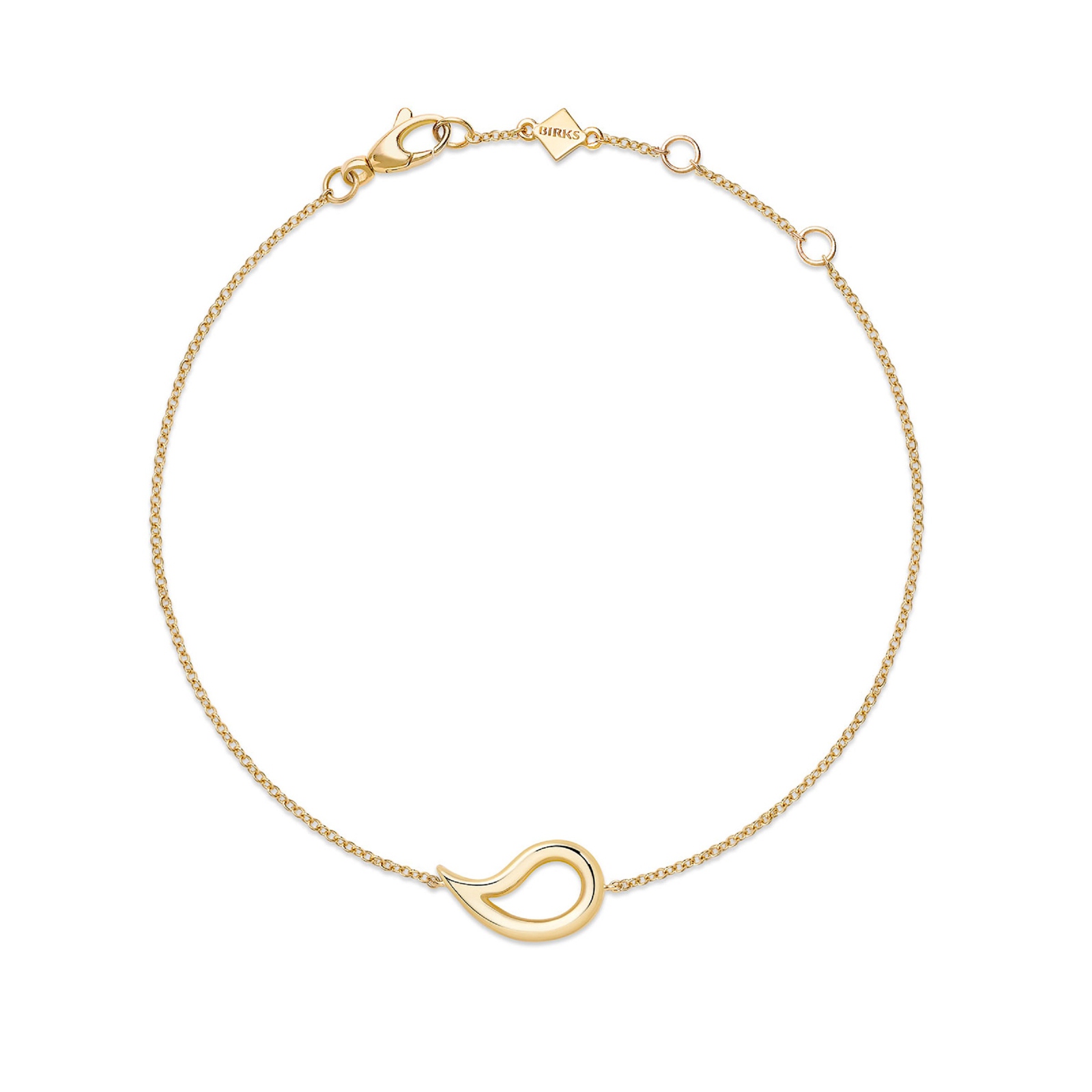 Birks Pétale Yellow Gold Bracelet | Bracelets | Jewellery | Goldsmiths