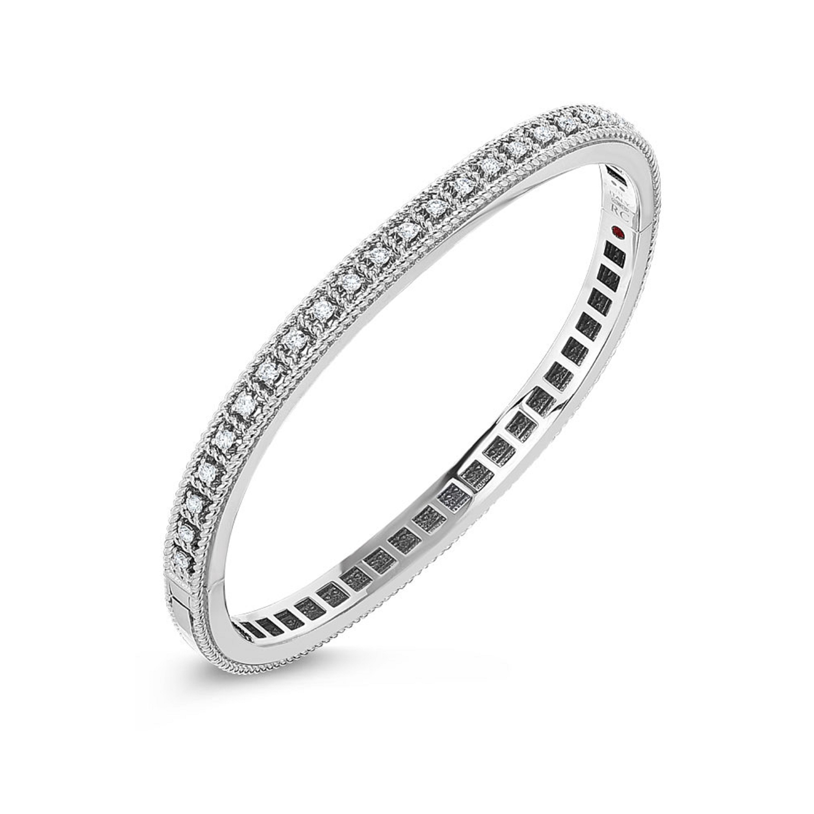 Roberto Coin 18ct White Gold Diamond Roman Barocca Bangle Reviews