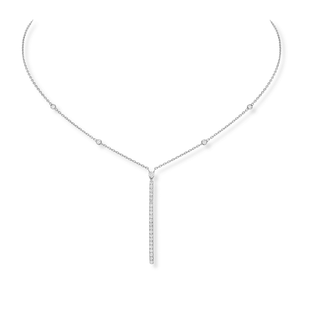 Messika Gatsby Vertical Bar Necklace Reviews