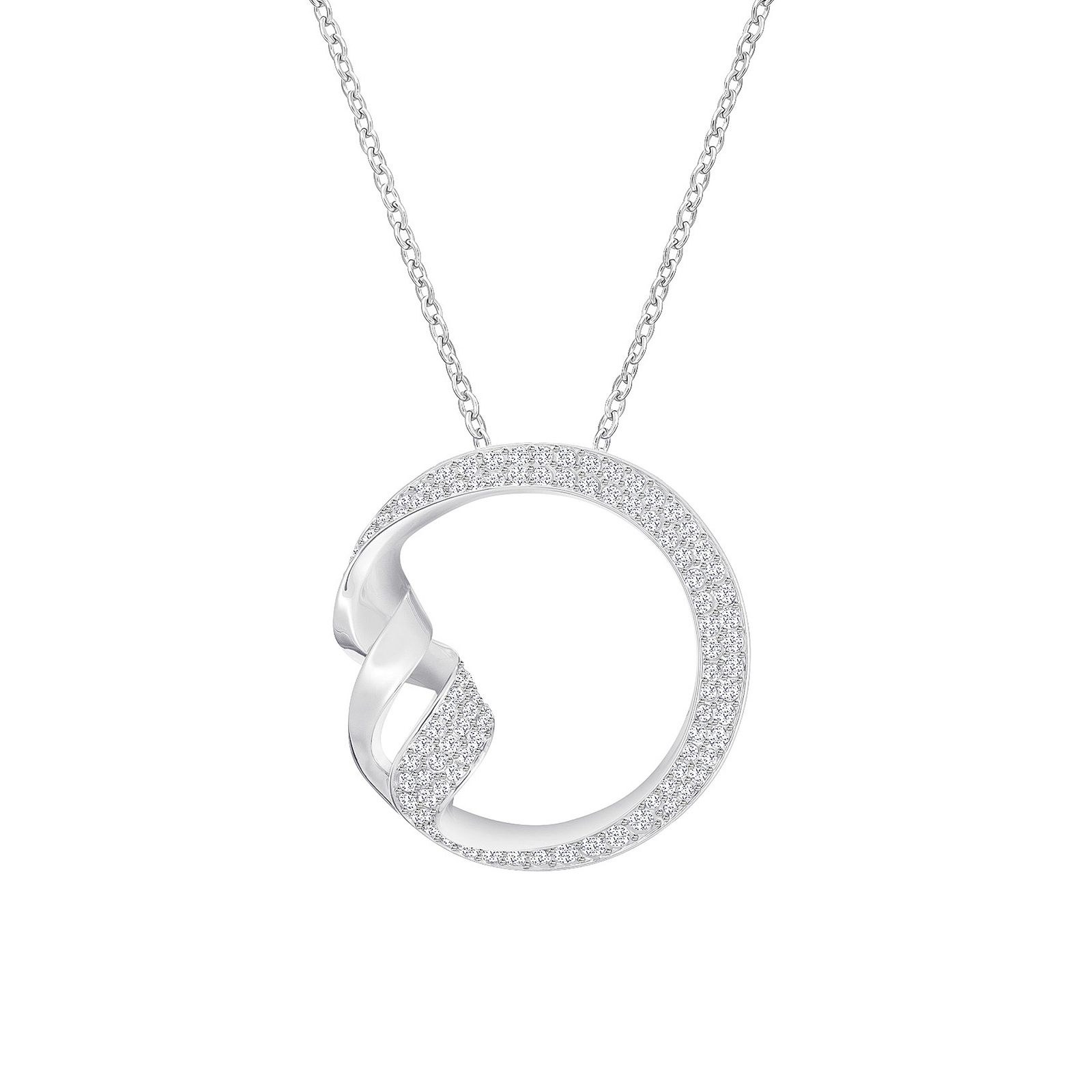 SWAROVSKI Jewellery Ladies Rhodium Plated Graceful Necklace | Necklaces ...