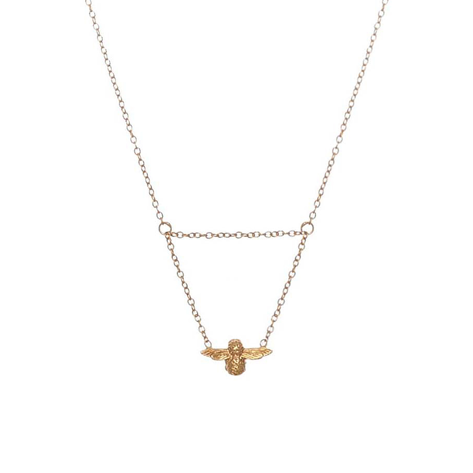 Olivia Burton Moulded Bee Drop Necklace Gold OBJ16AMN05 | Necklaces ...