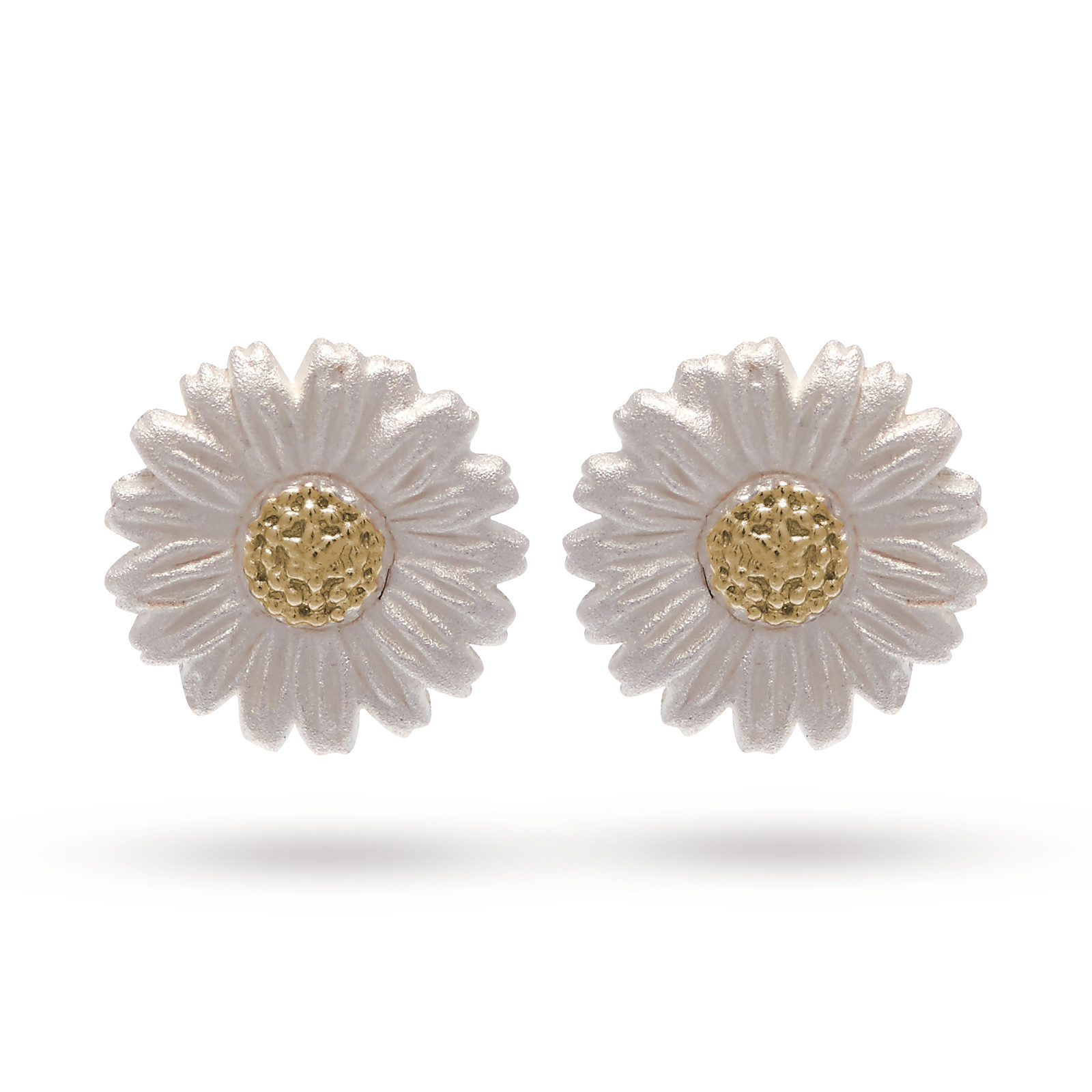 Olivia Burton Daisy Stud Earrings Silver Gold Obj16dae01 Olivia Burton Daisy Stud Earrings Silver Gold Obj16dae01