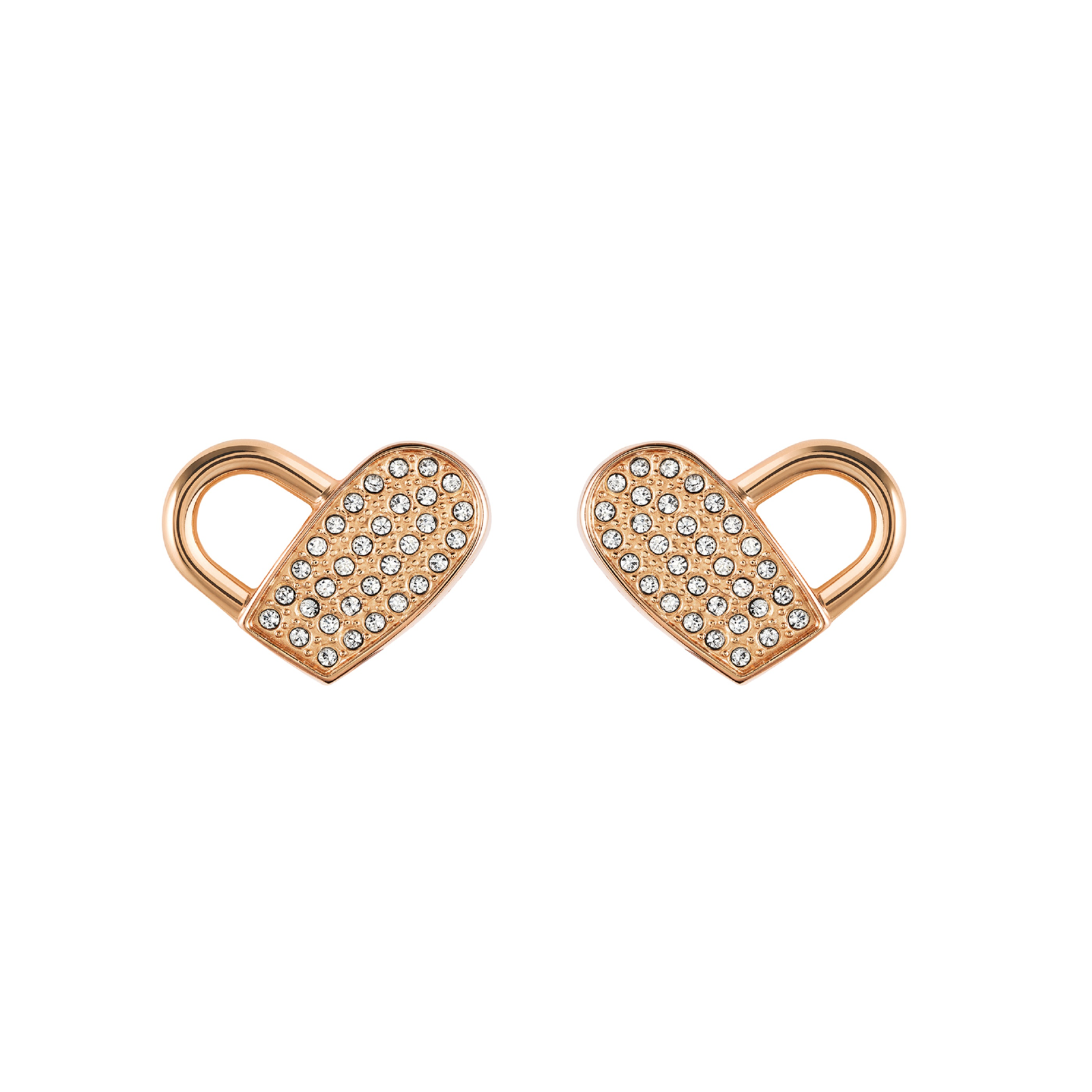 BOSS Soul Mate Crystal Rose Gold Coloured Stud Earrings Reviews