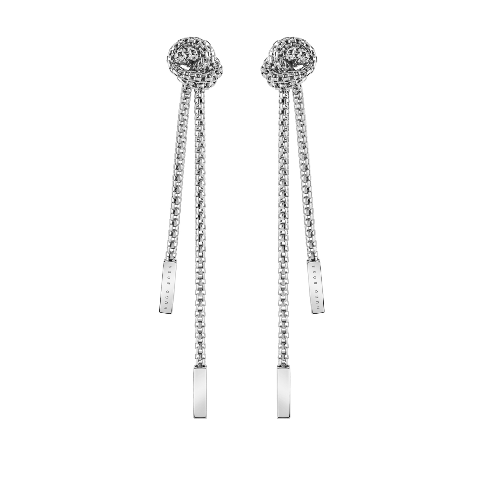 BOSS Rosette Stainless Steel Drop Earrings Reviews