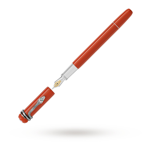 Montblanc Rouge et Noir Coral Fountain Pen Reviews