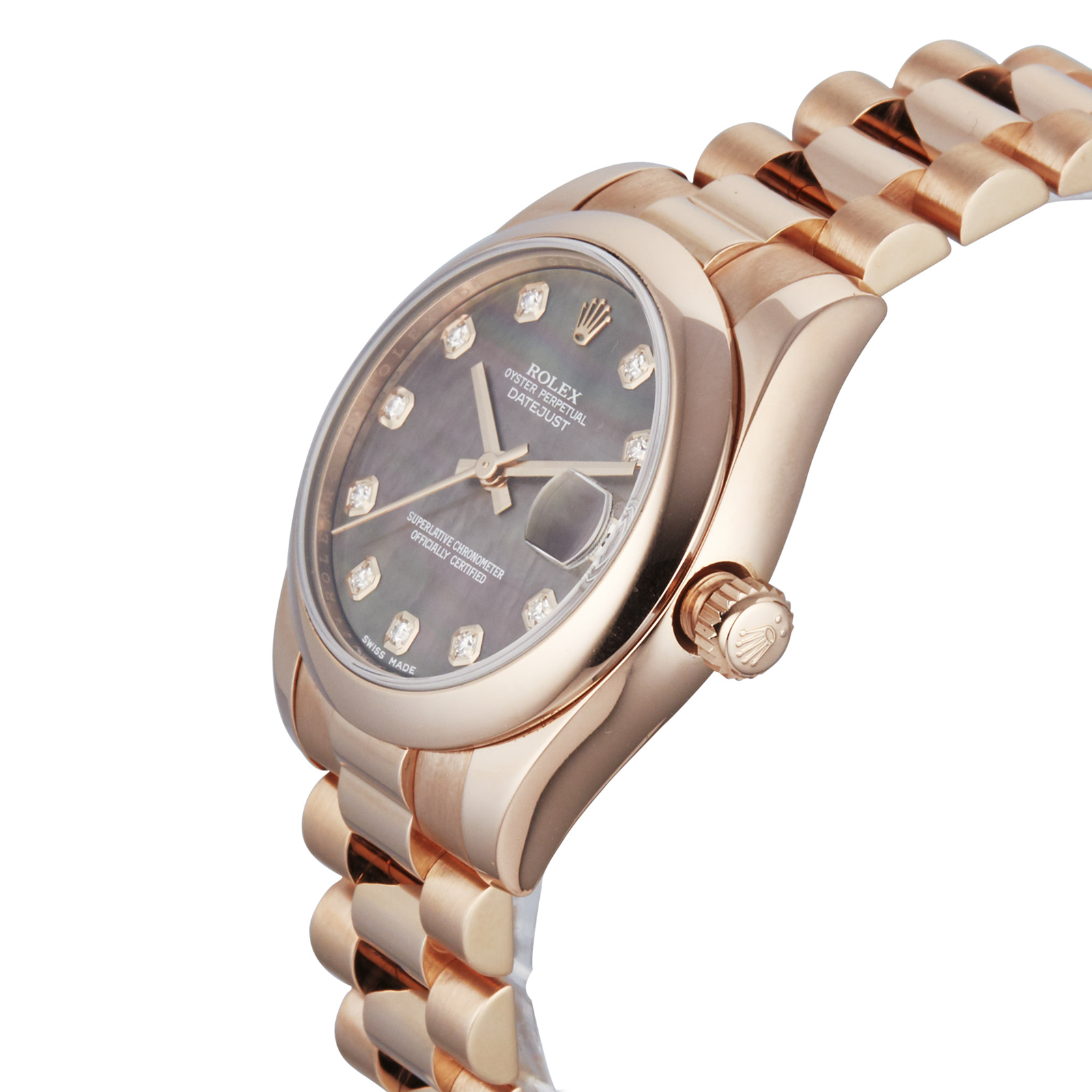 pre owned ladies datejust rolex watches