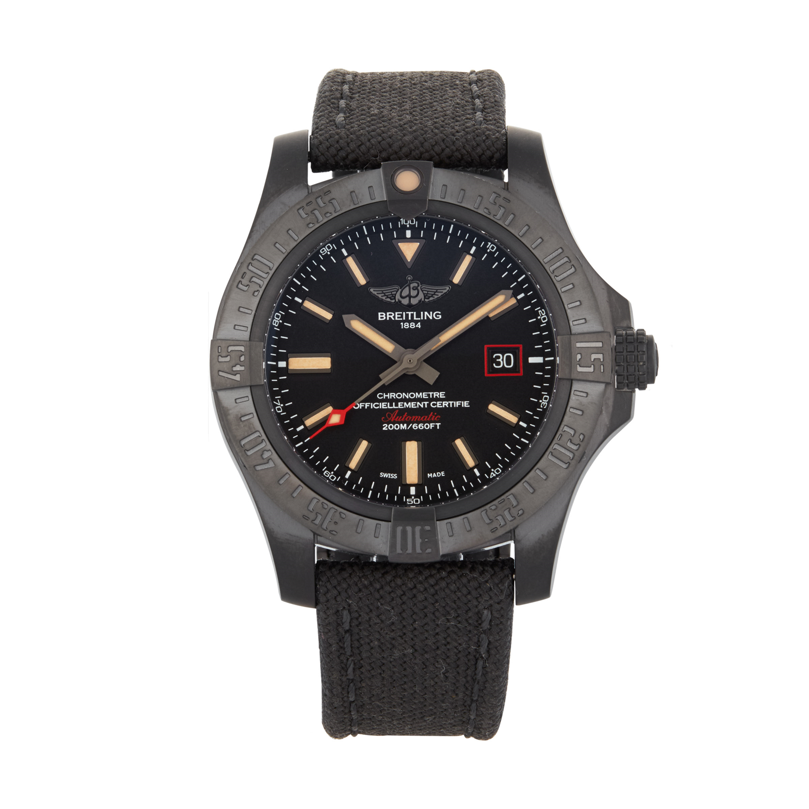 Pre-Owned Breitling Avenger Blackbird Watch V17311 Reviews