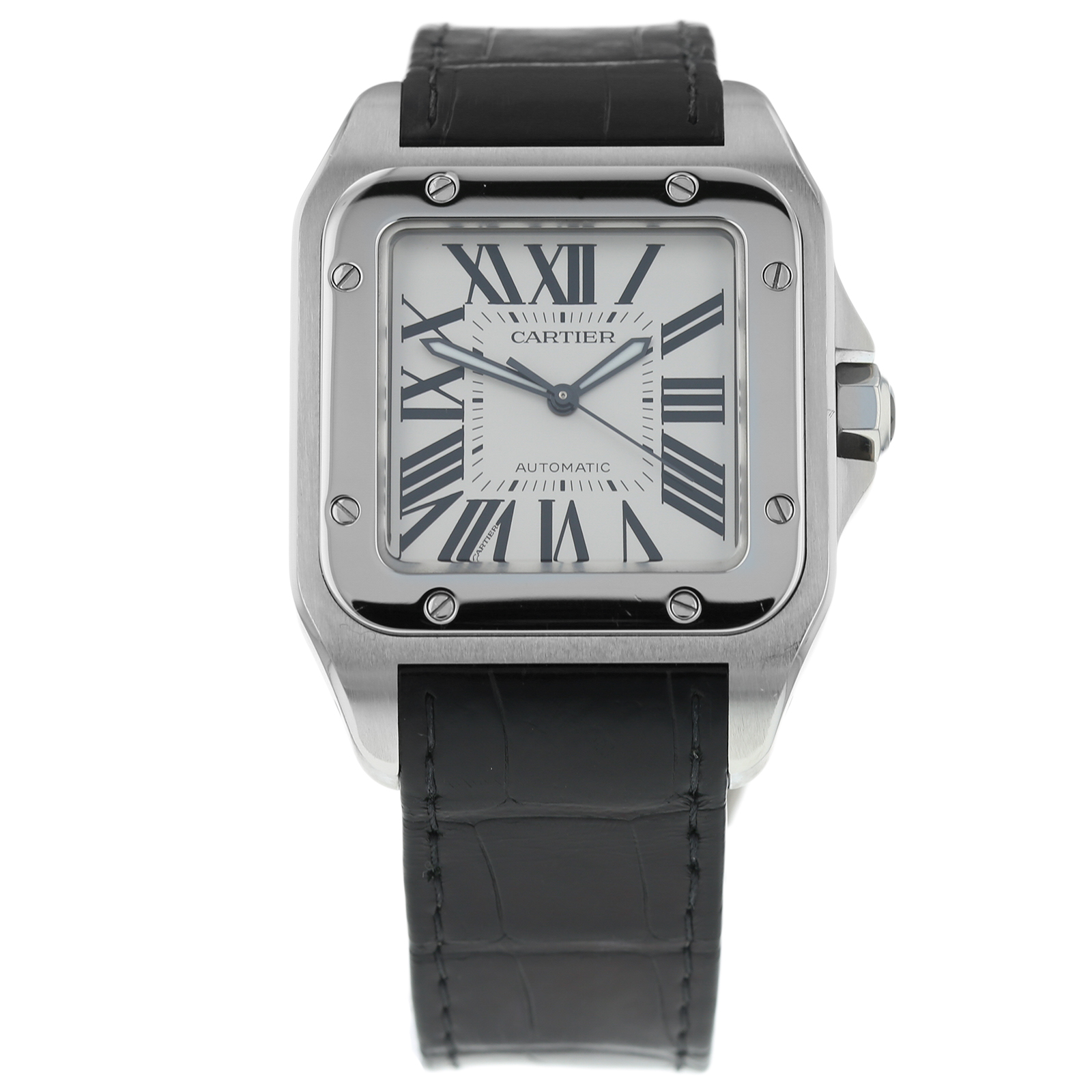 Pre-Owned Cartier Santos 100 Mens Watch 