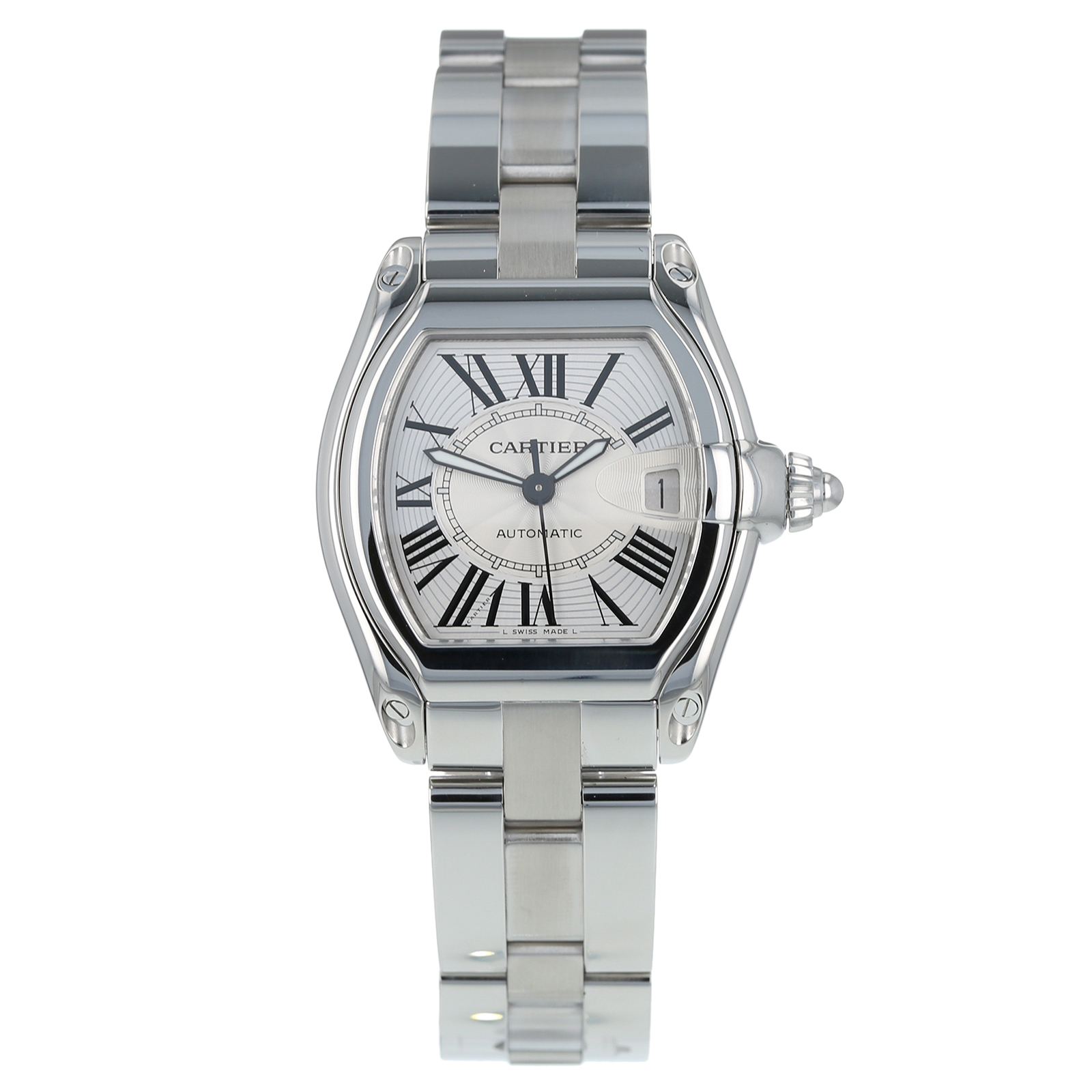 pre owned cartier roadster mens watch