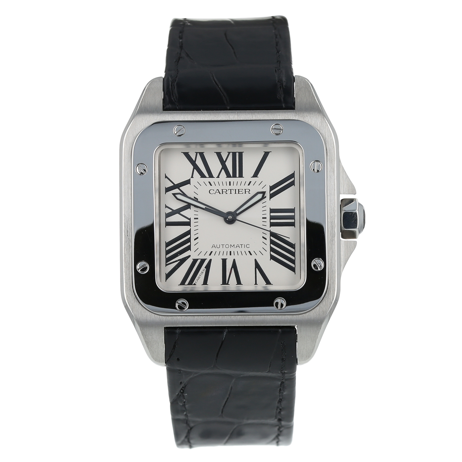 cartier santos 100 w20073x8