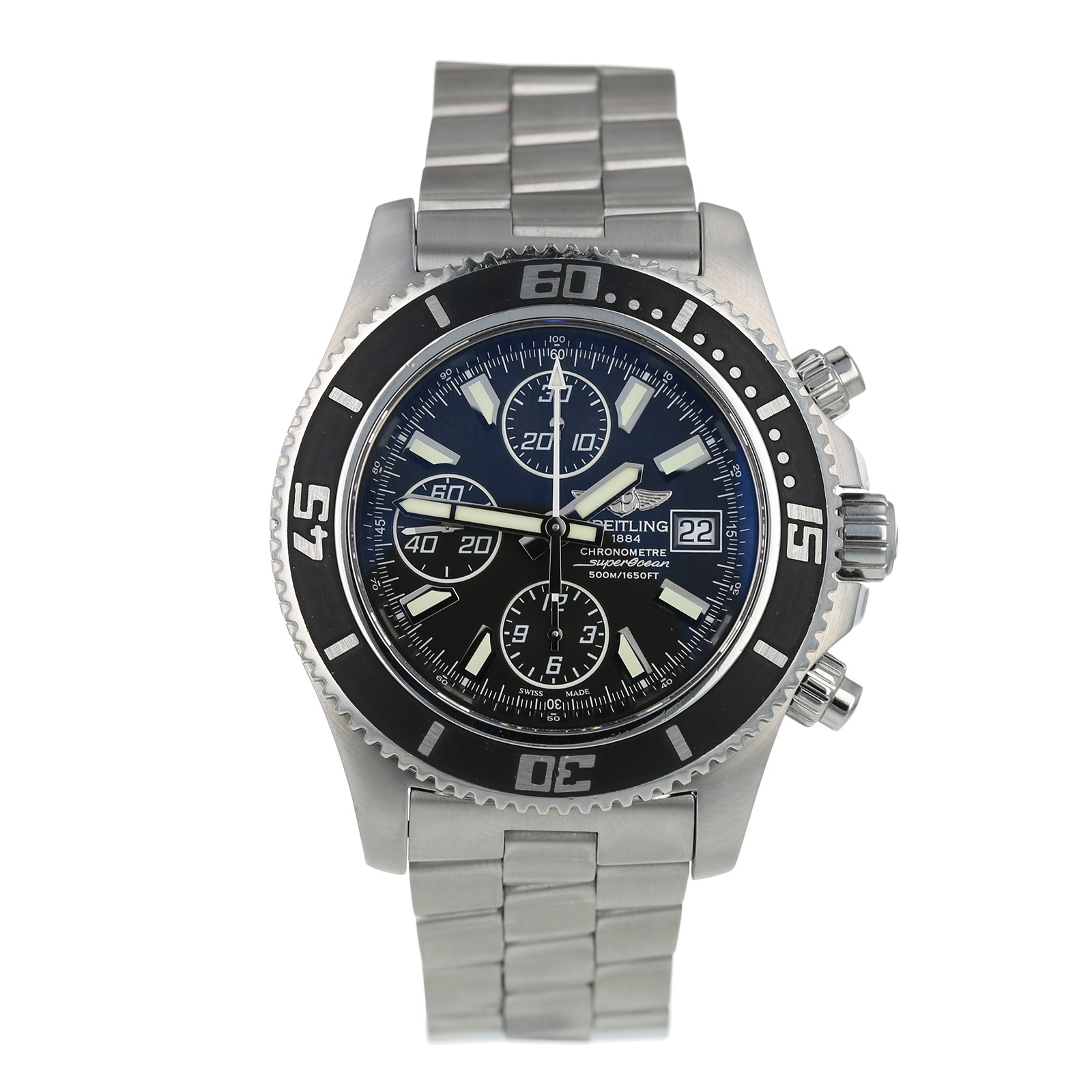 Pre-Owned Breitling SuperOcean II Mens Watch A13341 Review