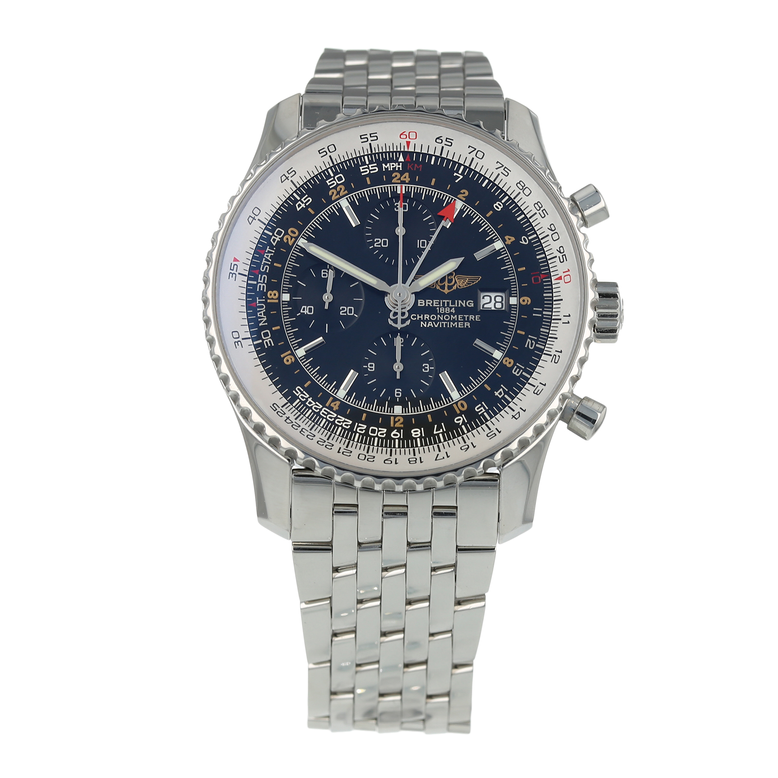 breitling navitimer world mens watch